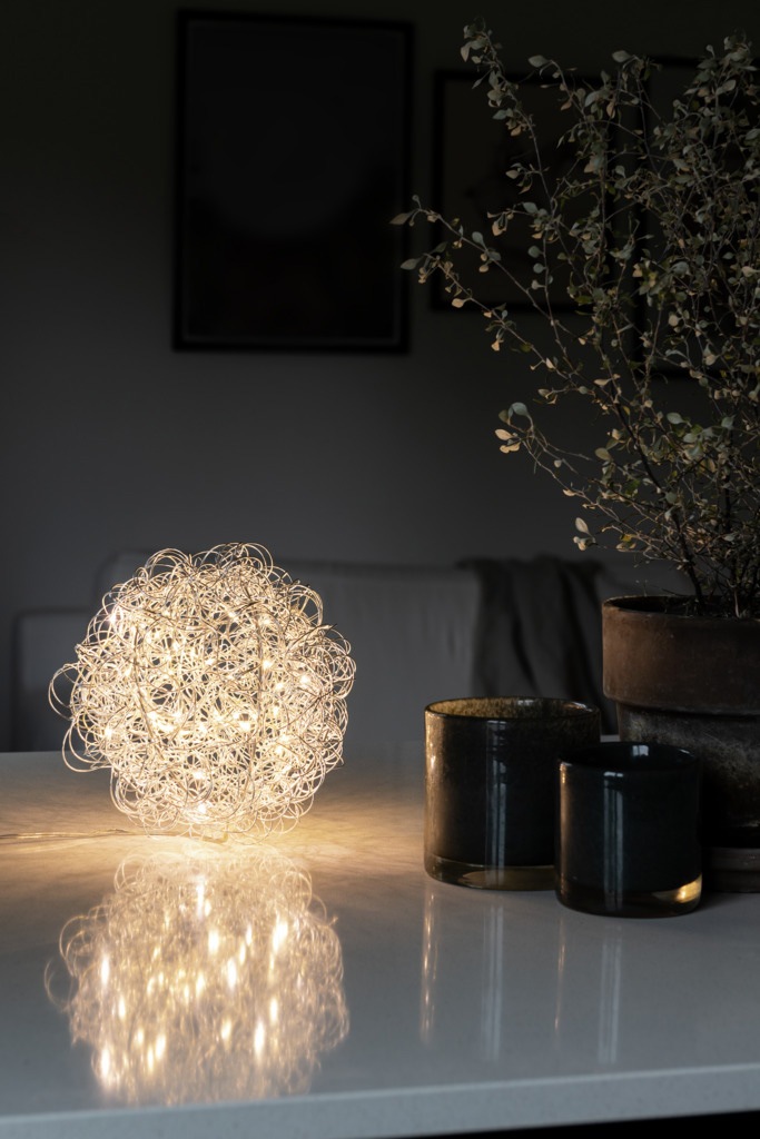 KONSTSMIDE LED Dekolicht »Drahtball, Weihnachtsdeko«, 40 warm weiße Dioden