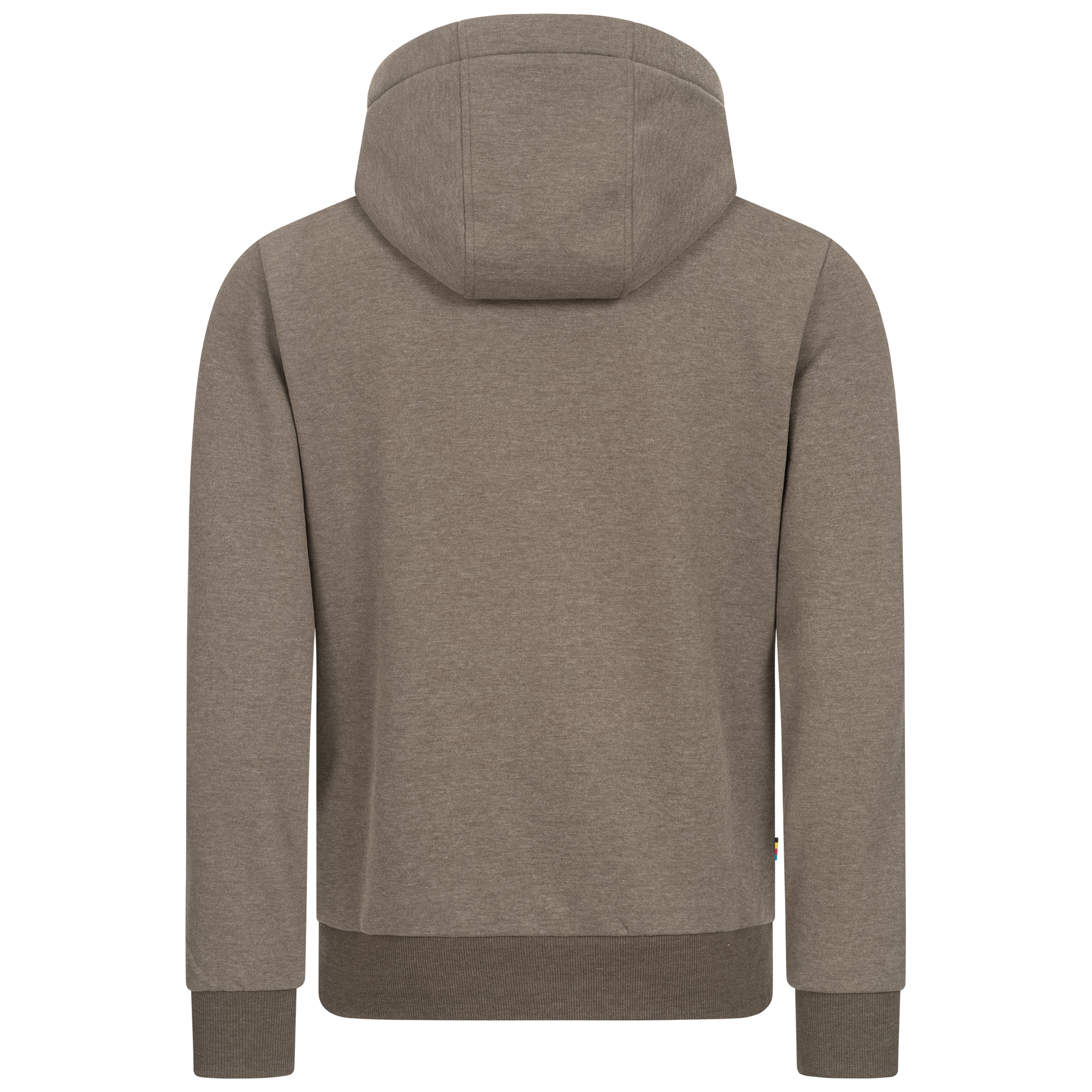 DEPROC Active Kapuzensweatshirt »FinnCMYK II MEN«, weiche Fleecejacke mit Kängurutasche
