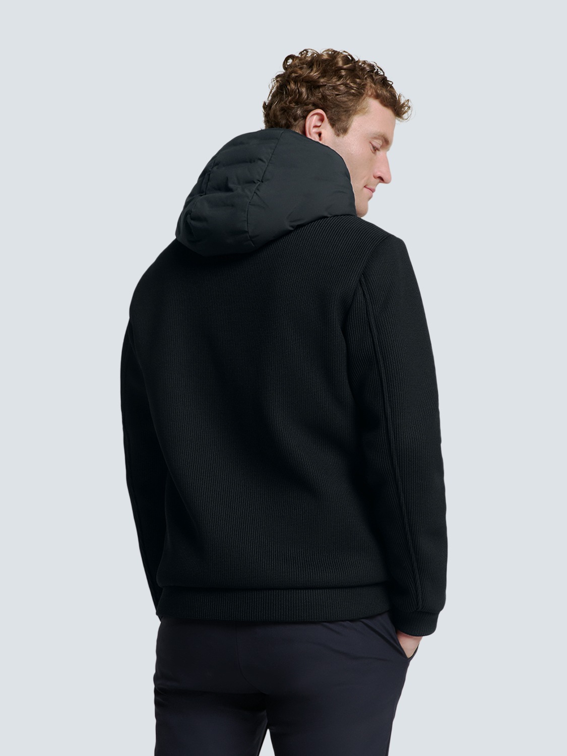 NO EXCESS Softshelljacke »No Excess Versiegelte Jacke mit Kapuze«