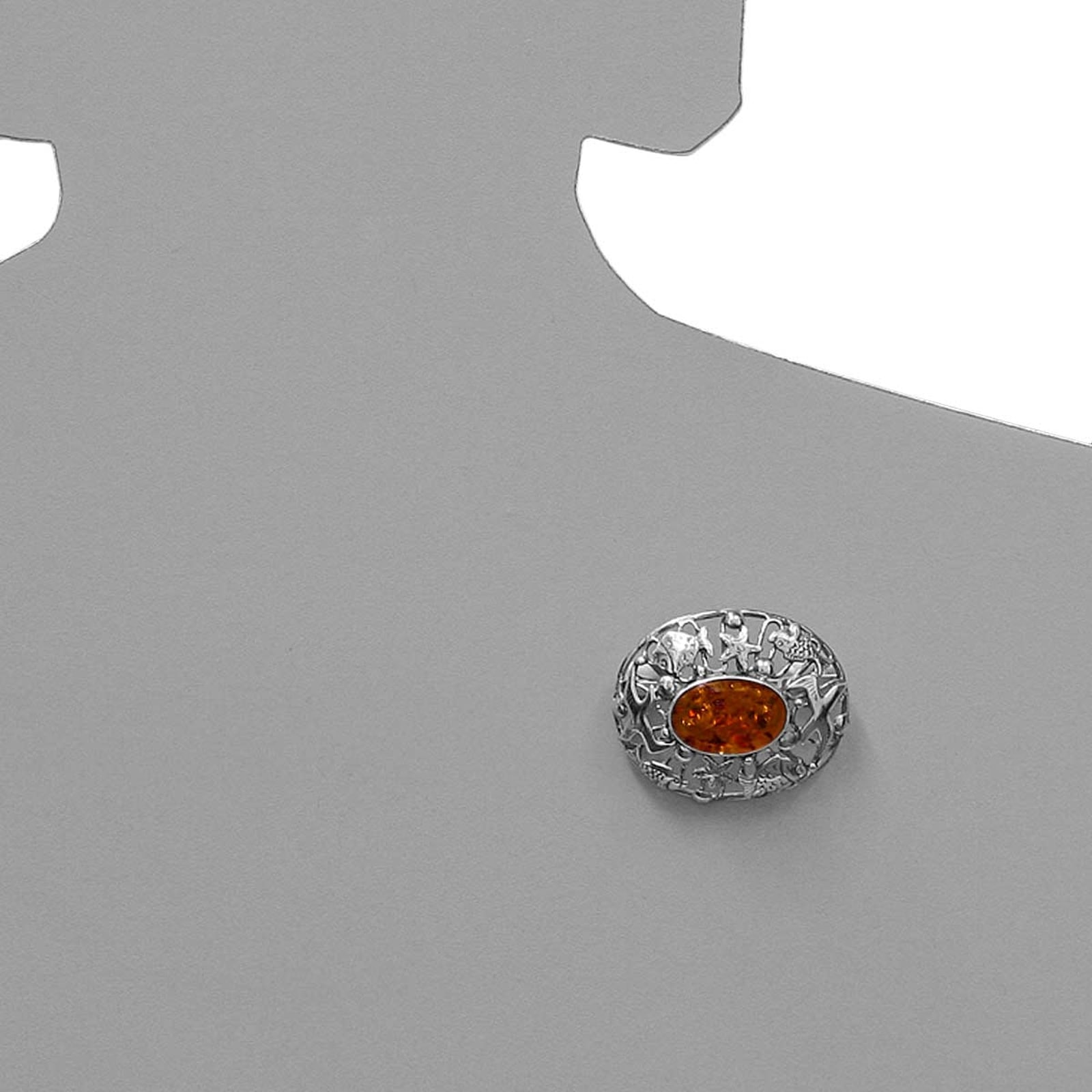OSTSEE-SCHMUCK Brosche »Ostsee-Schmuck Brosche Fischland 43x35 mm«