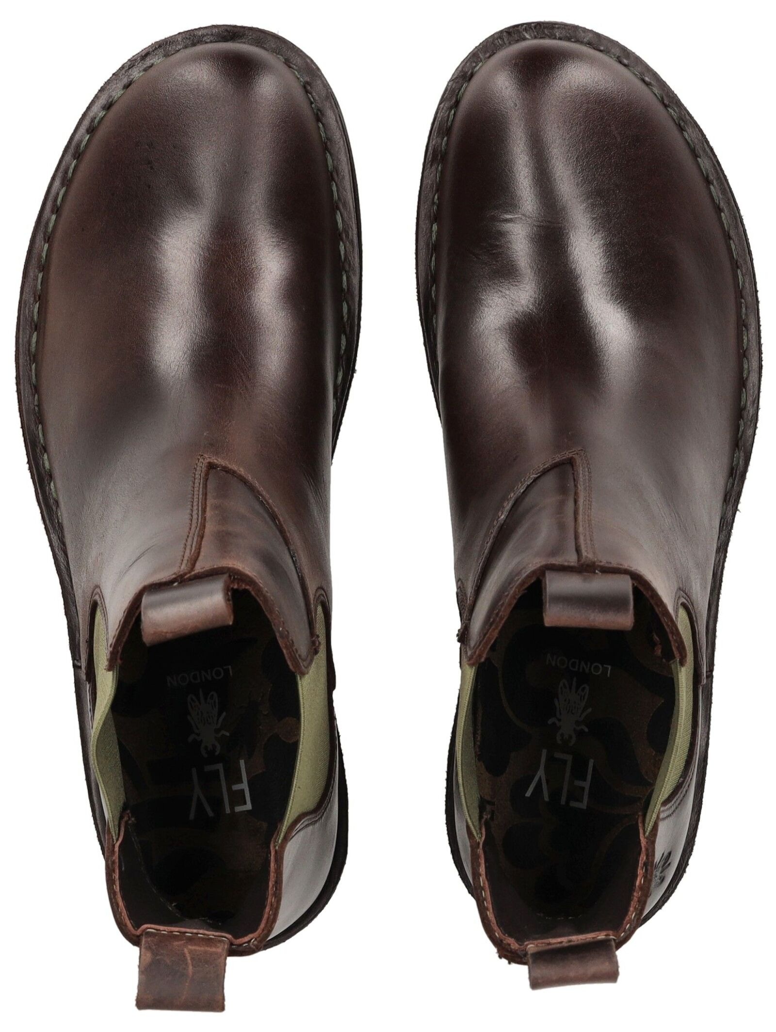 Fly London Stiefelette »Fly London Stiefelette Leder/Textil«