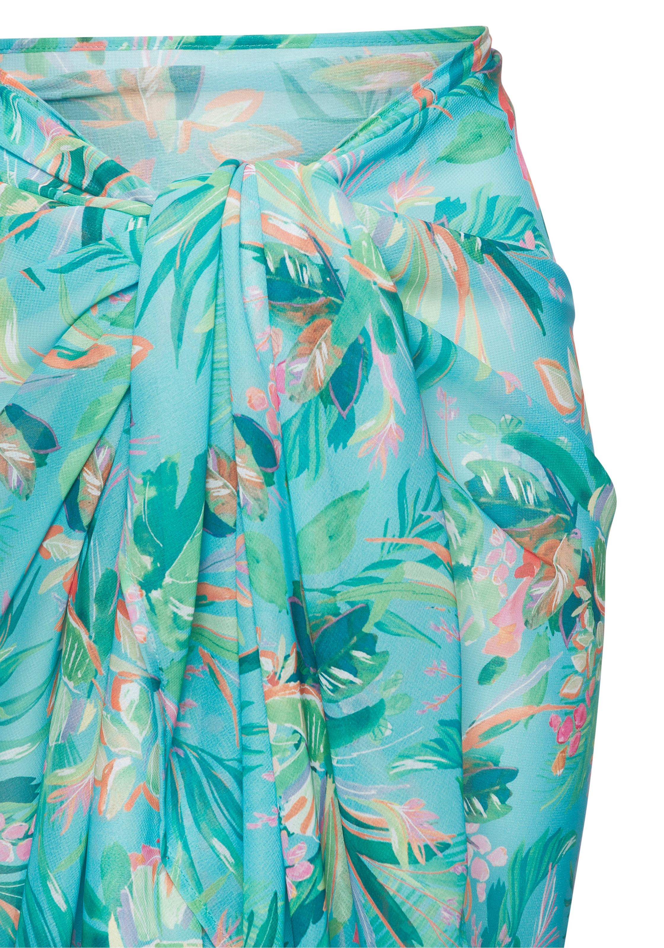 Venice Beach Strandrock mit Alloverprint