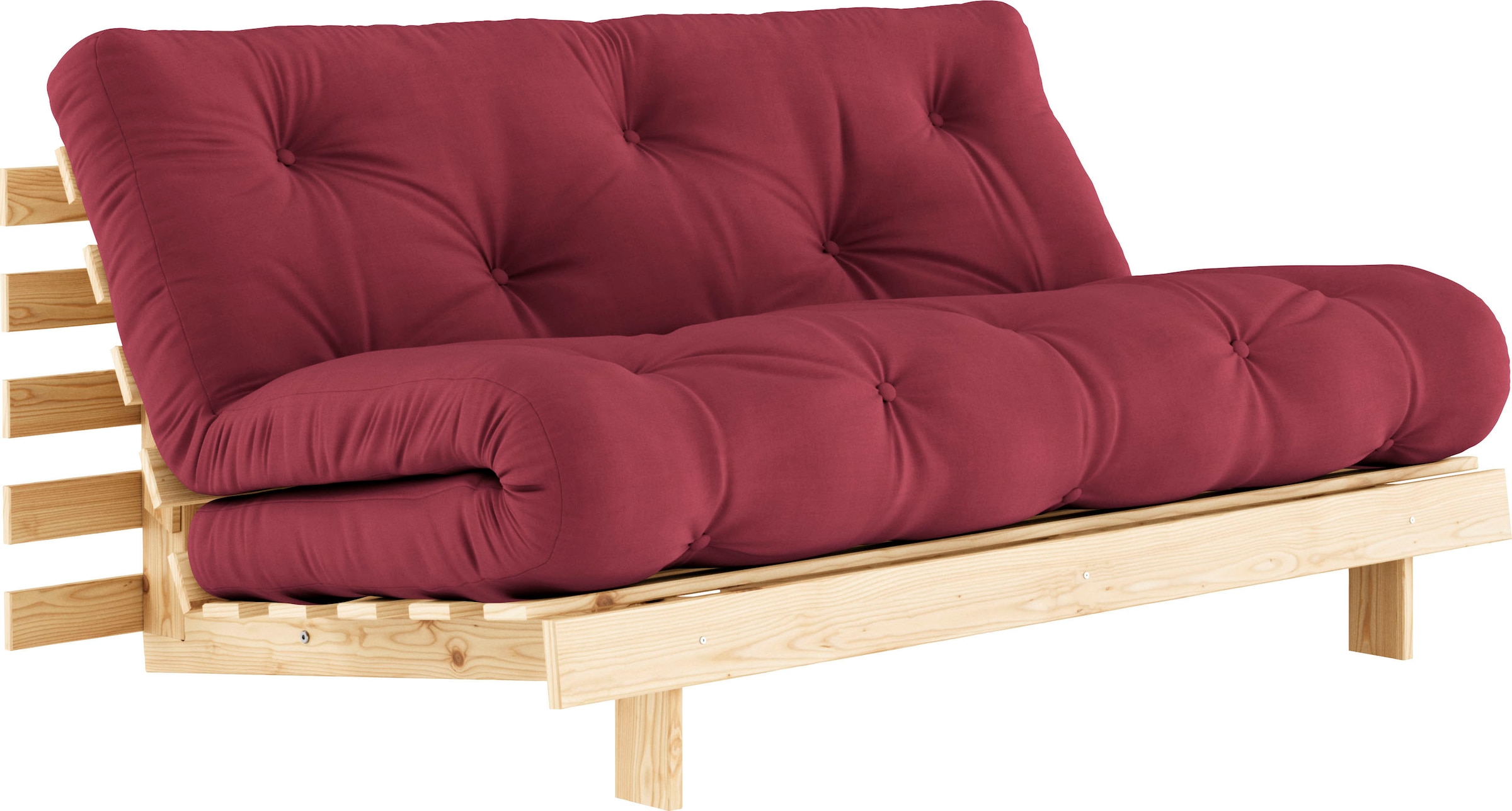 Karup Design Daybed »Roots Schlafsofa, Gästebett, Sofa inkl. Futonmatratze«, Liegefläche 90/140/160 x200 cm, FSC® zertifizierte Kiefer