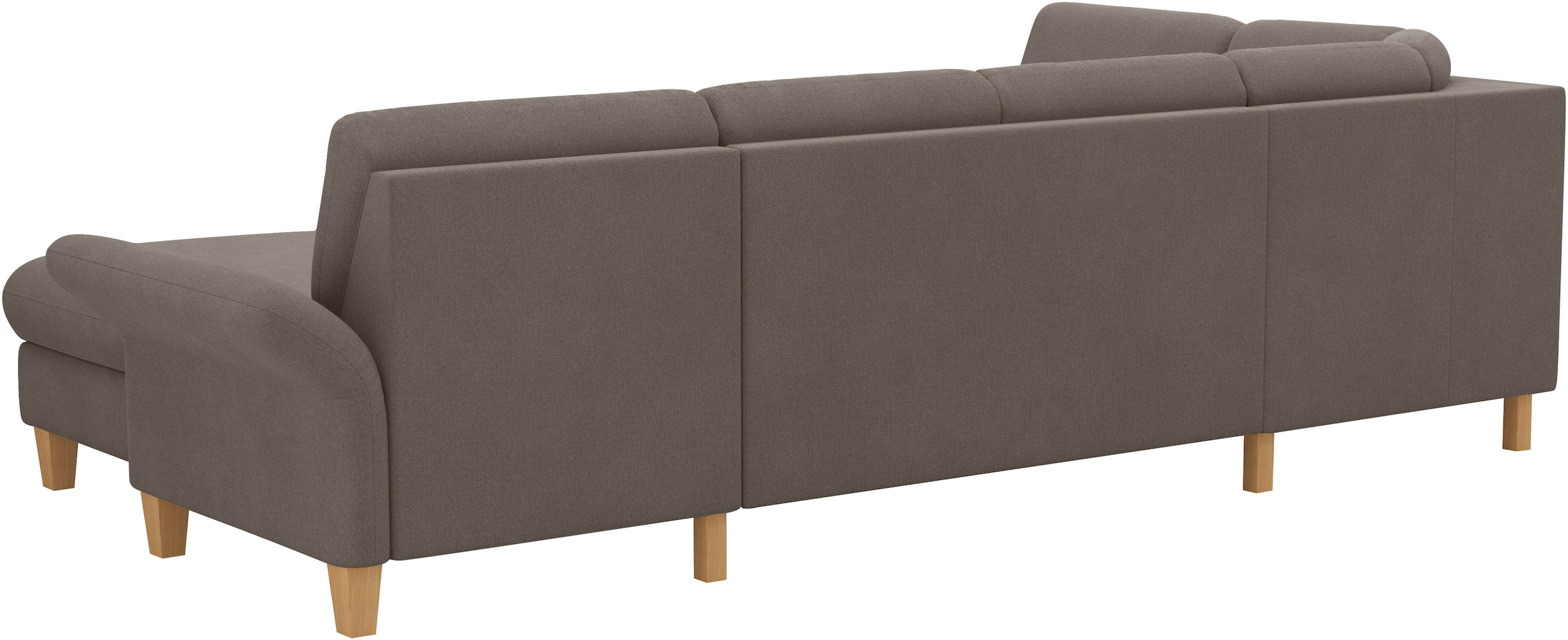Home affaire Wohnlandschaft »Rochelle, U-Form«, optional mit Armteilverstellung, mit Bettfunktion & Bettkasten