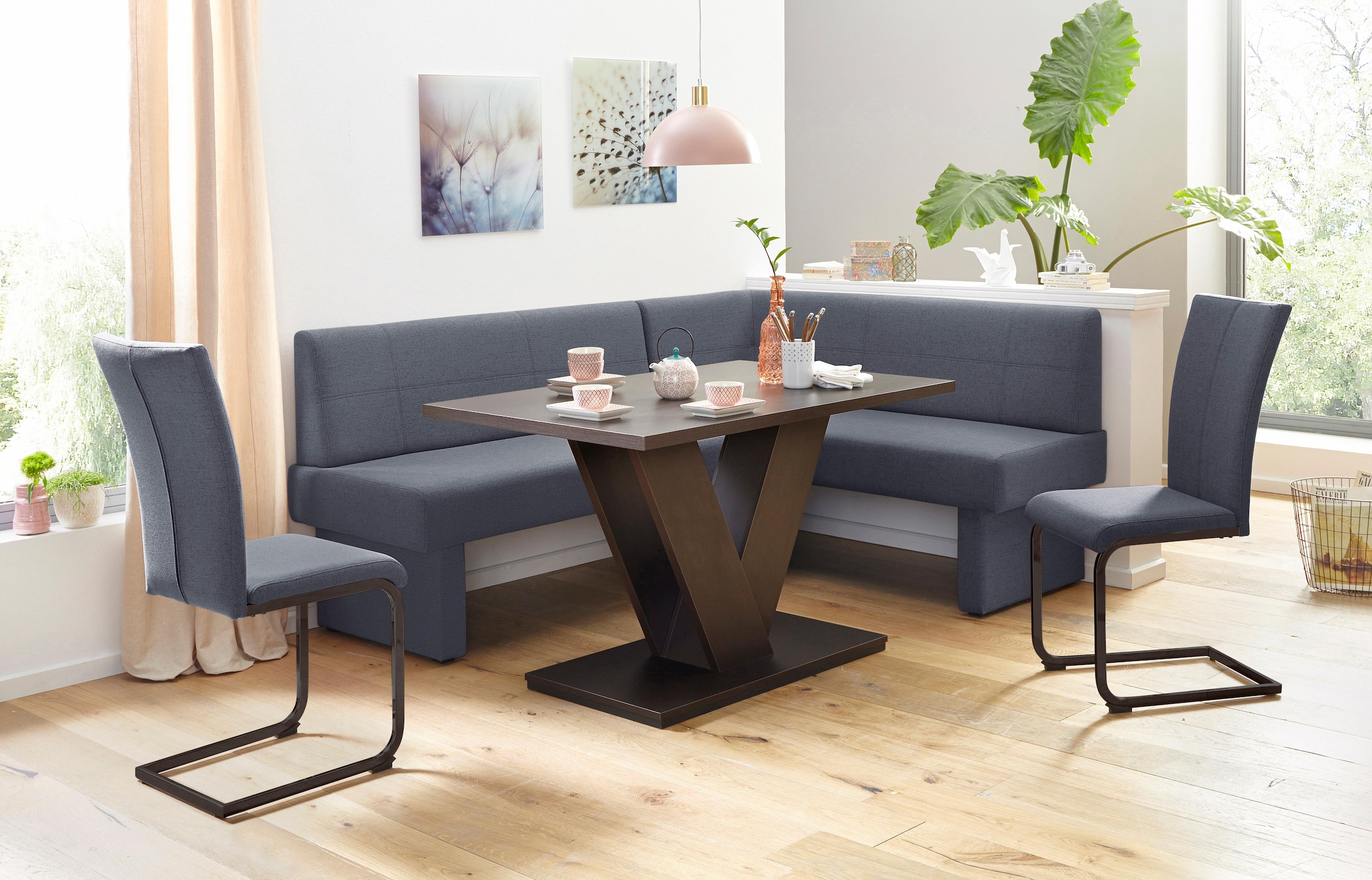 Home affaire Freischwinger »Nils« (Set) 2 Stk.Stuhl belastbar bis 120 Kg, G günstig online kaufen