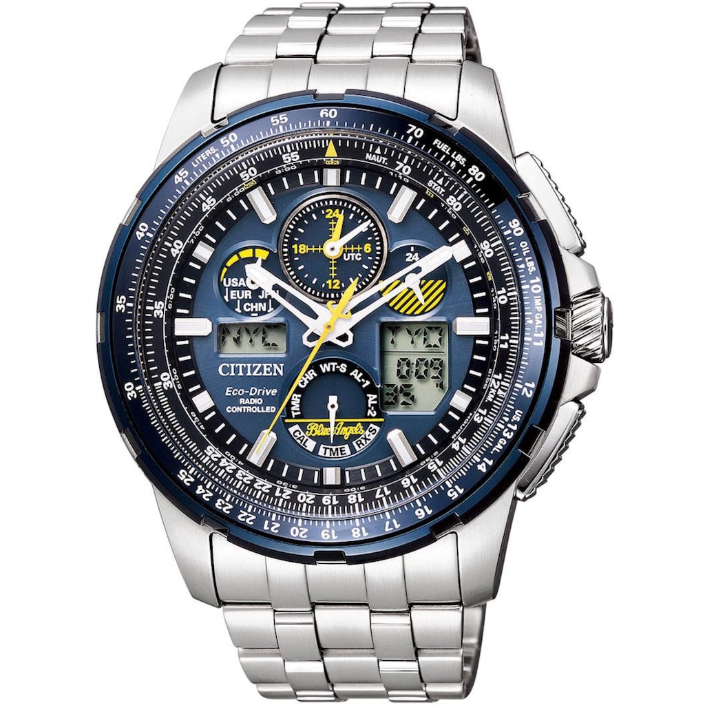 Citizen Funkchronograph »Promaster Blue Angel, JY8058-50L«, Solar