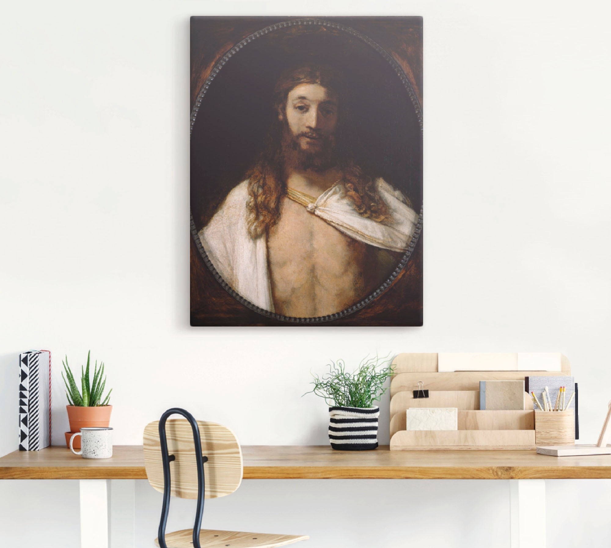 Artland Leinwandbild »Der auferstandene Christus. 1661«, Religion, (1 St.), auf Keilrahmen gespannt