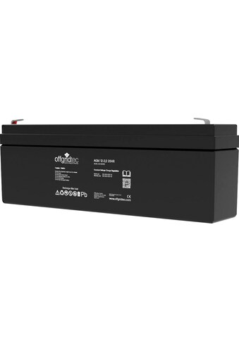Akku »AGM-Batterie 12V/2,2Ah 20HR«, 12 V