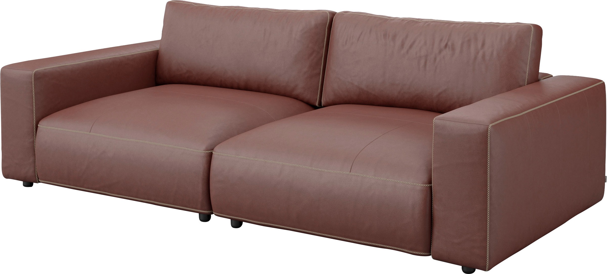 Musterring Big-Sofa »LUCIA«, in vielen Qualitäten und 4 unterschiedlichen Nähten, 2,5-Sitzer