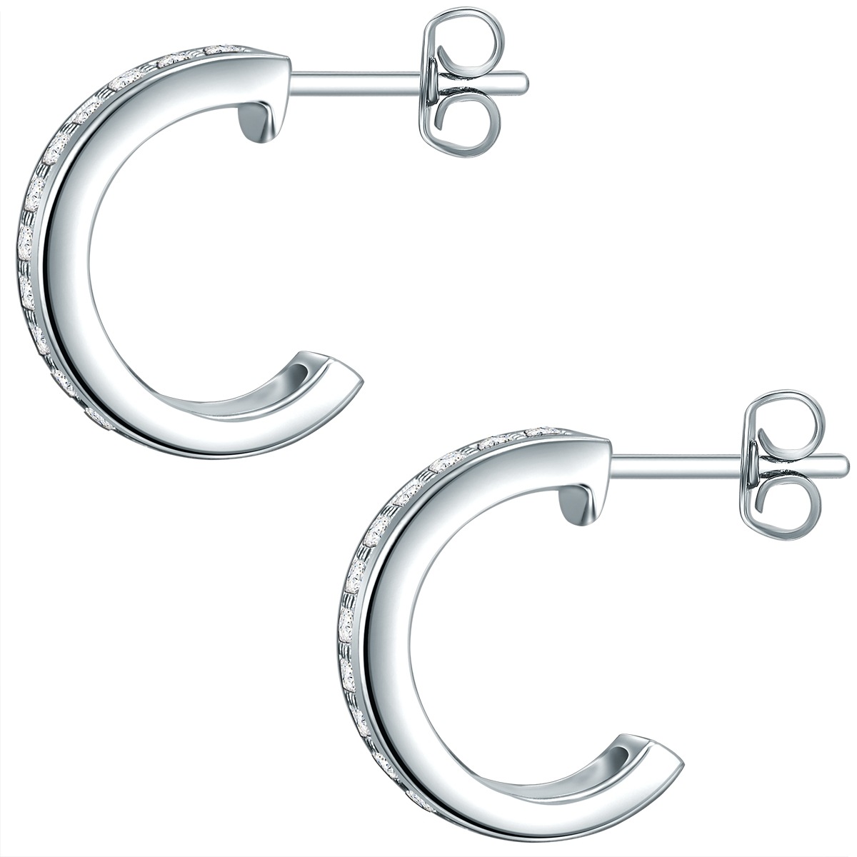 Rafaela Donata Paar Creolen »Set: Y916« mit Zirkonia