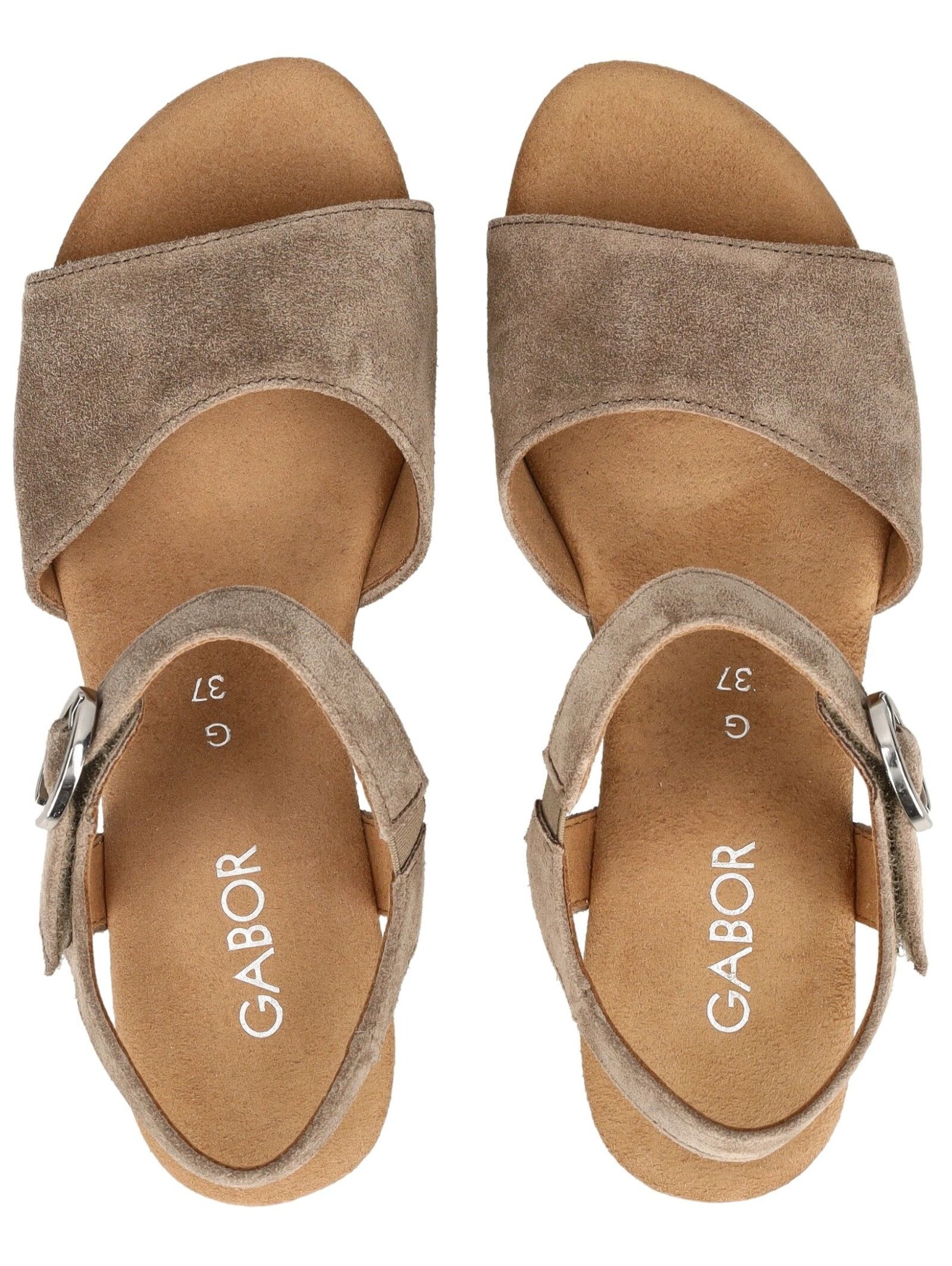 Gabor Comfort Riemchensandale »Gabor Comfort Sandalen Veloursleder«