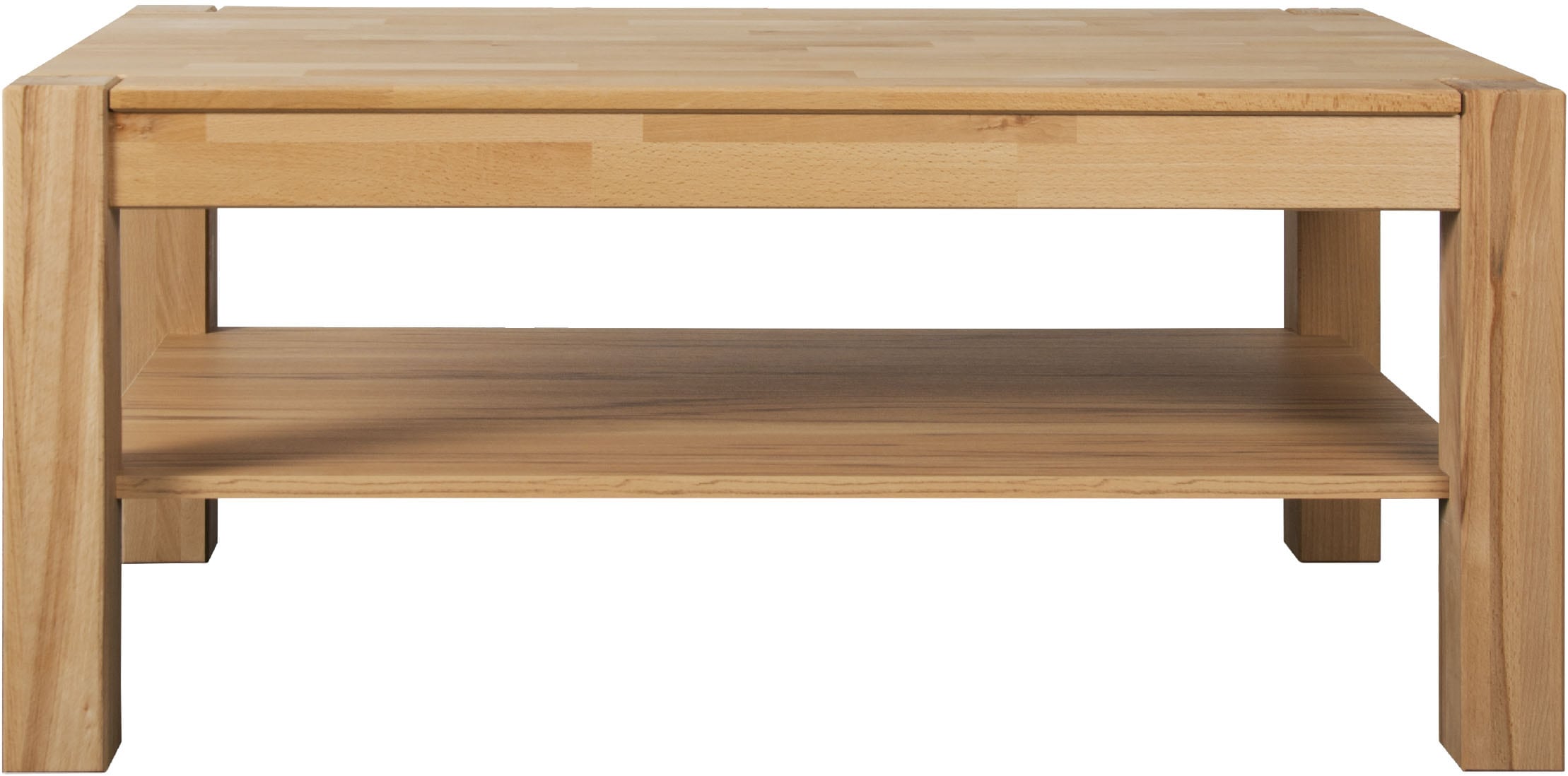 VOGL Möbelfabrik Couchtisch »Toronto« in 2 Größen, mit Ablageboden, teilmas günstig online kaufen