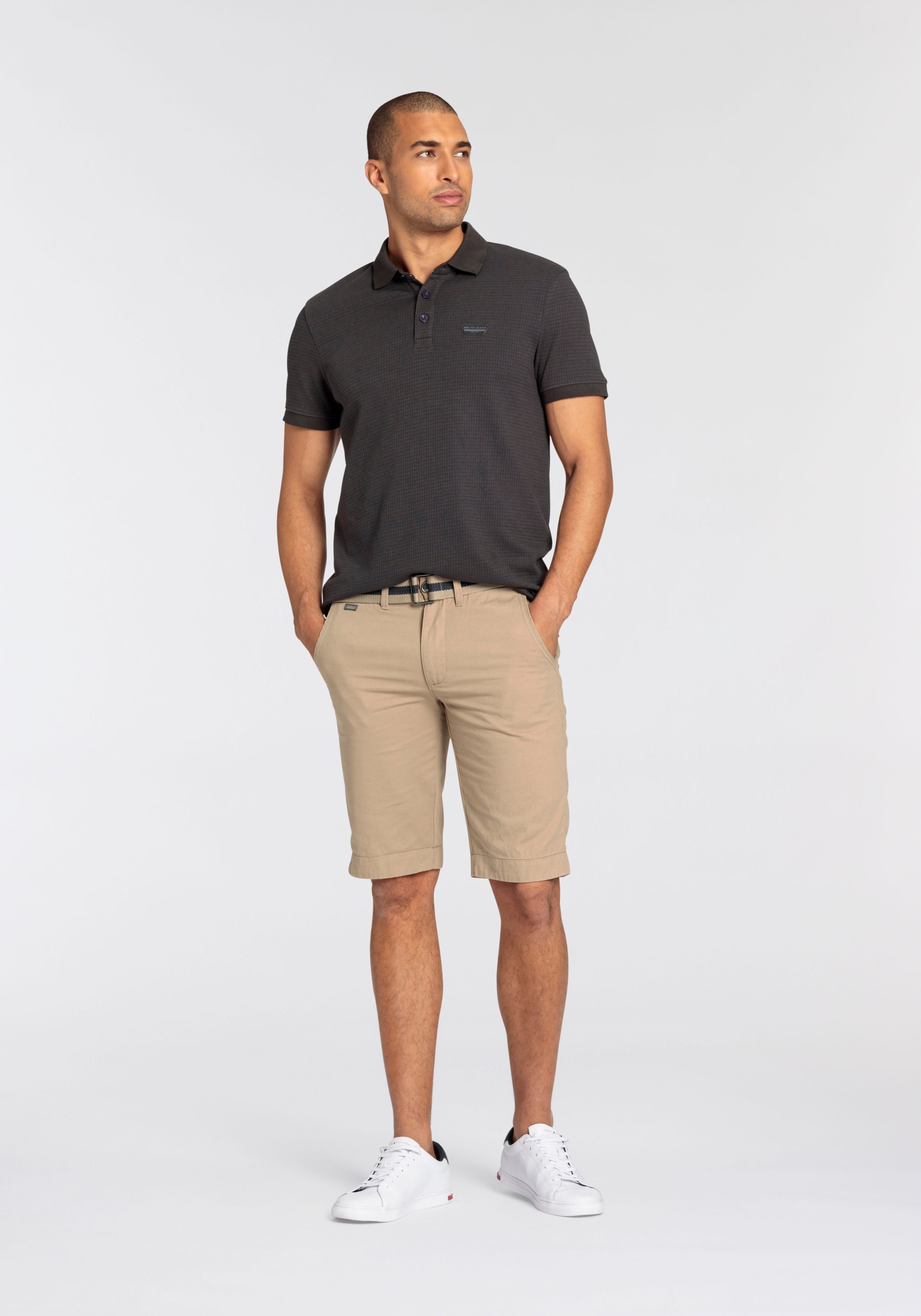 6. Bild von Bruno Banani Chinoshorts, inklusive Gürtel