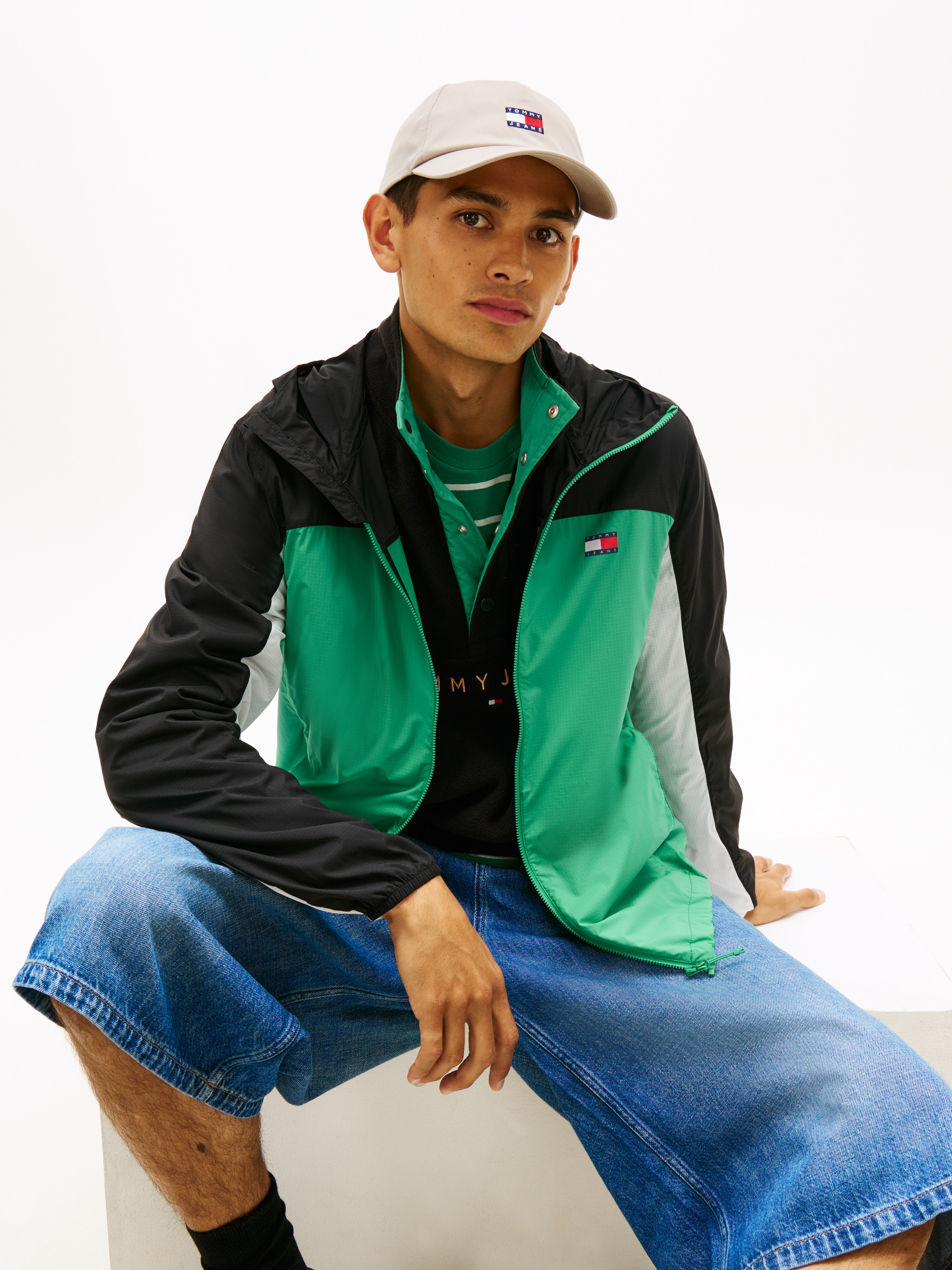 Tommy Jeans Baseball Cap »TJM HERITAGE CORE CAP« UNISEX Klemmverschluss, große Logostickerei