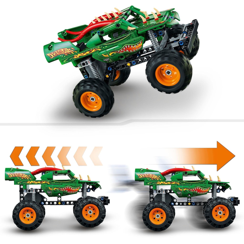 LEGO® Konstruktionsspielsteine »Monster Jam™ Dragon™ (42149), LEGO® Technic«, (217 St.)