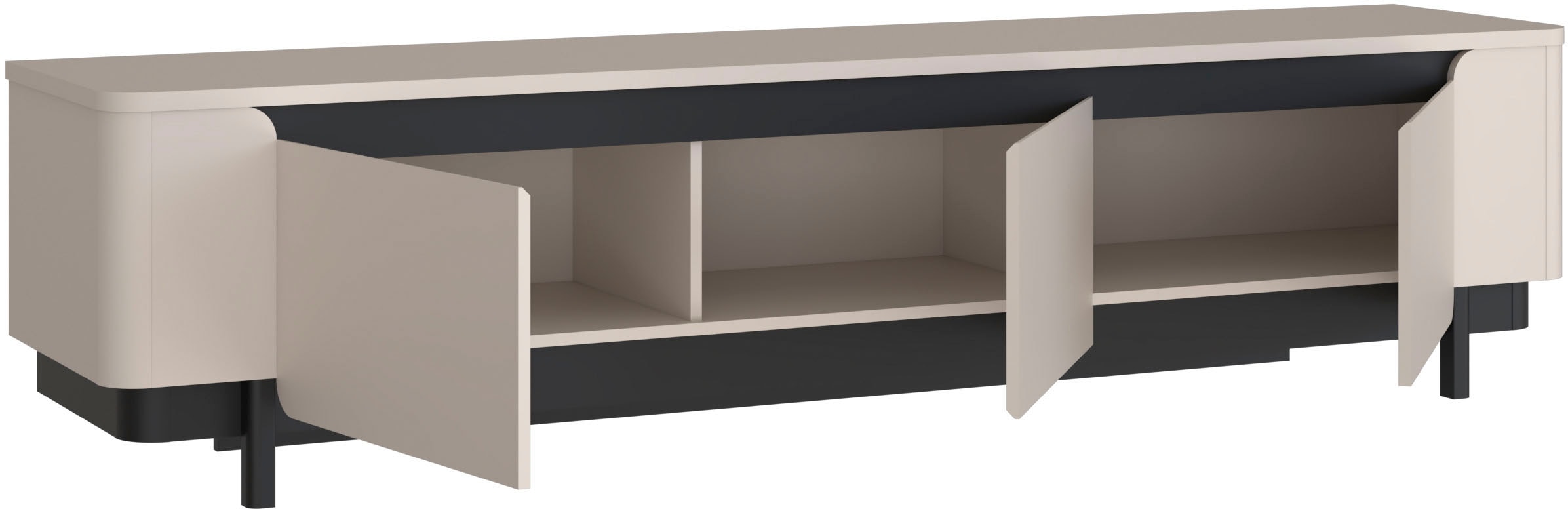 FORTE Lowboard »VodolTV-Board, TV-Schrank«, TV Board, Soft Close, Stauraum