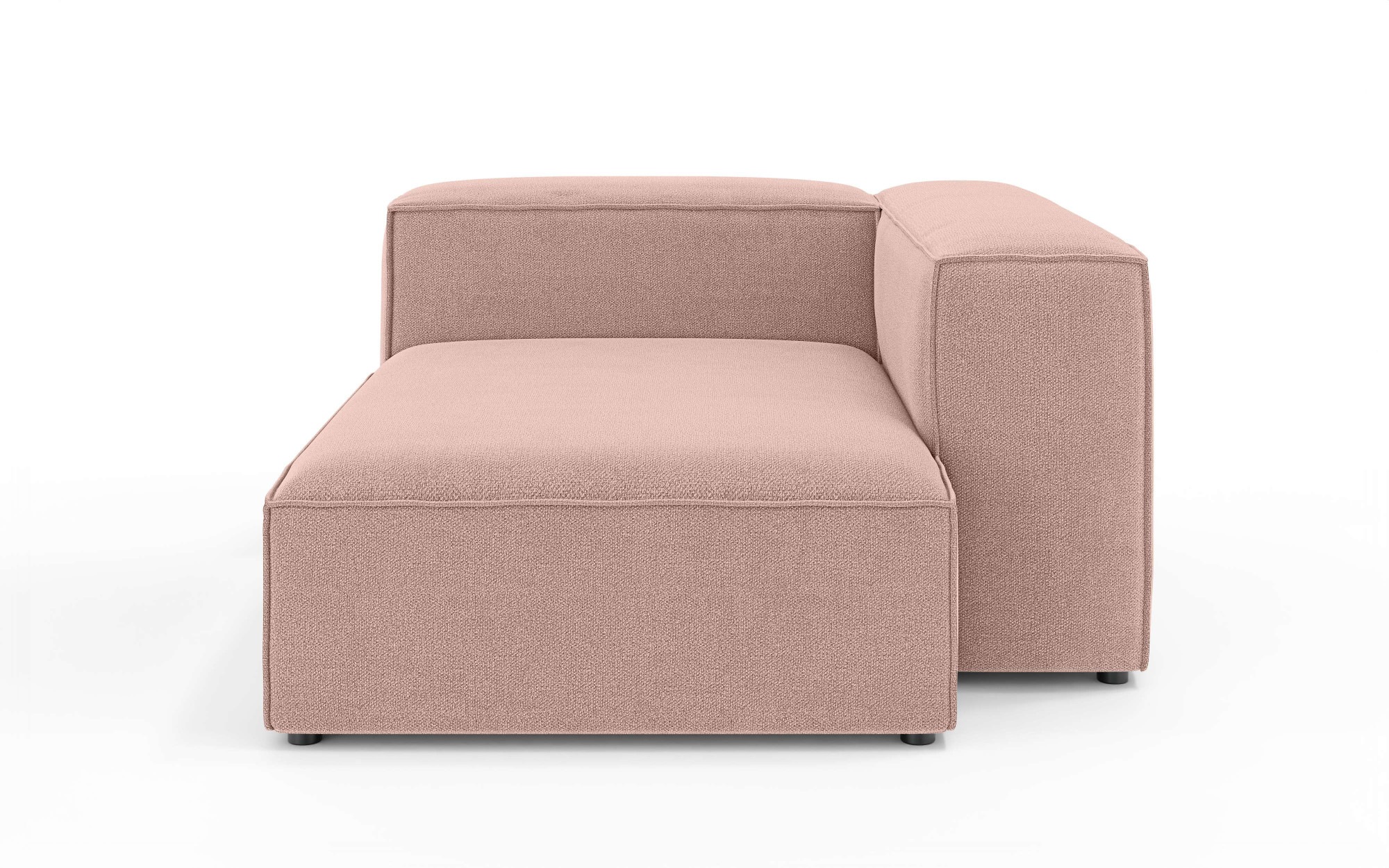 INOSIGN Ottomane »XL HAILY links/rechts bestellbar, extra tief, Maße B/T/H: 130/160/72cm«, als Modul oder separat verwendbar, für individuelle Zusammenstellung