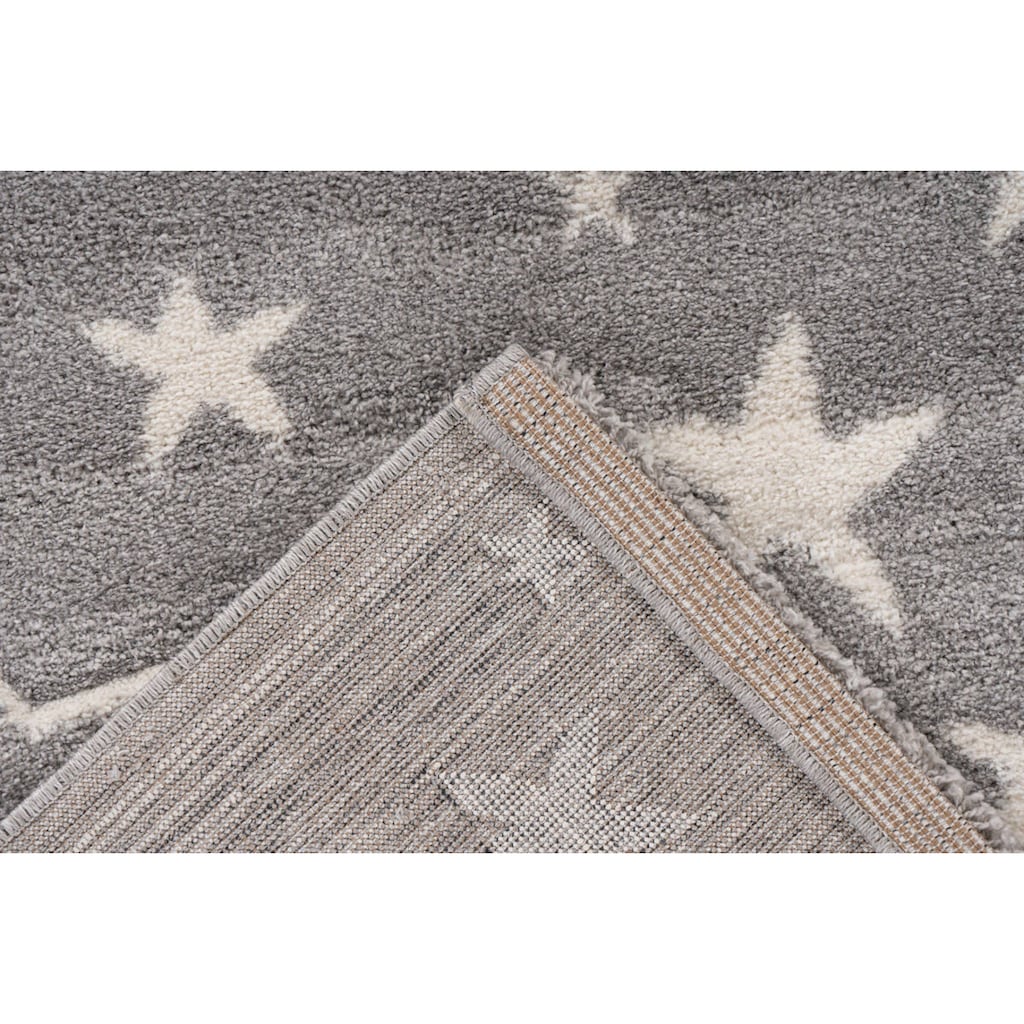 Arte Espina Kinderteppich »Amigo 529«, rechteckig, Sterne im Konturenschnitt