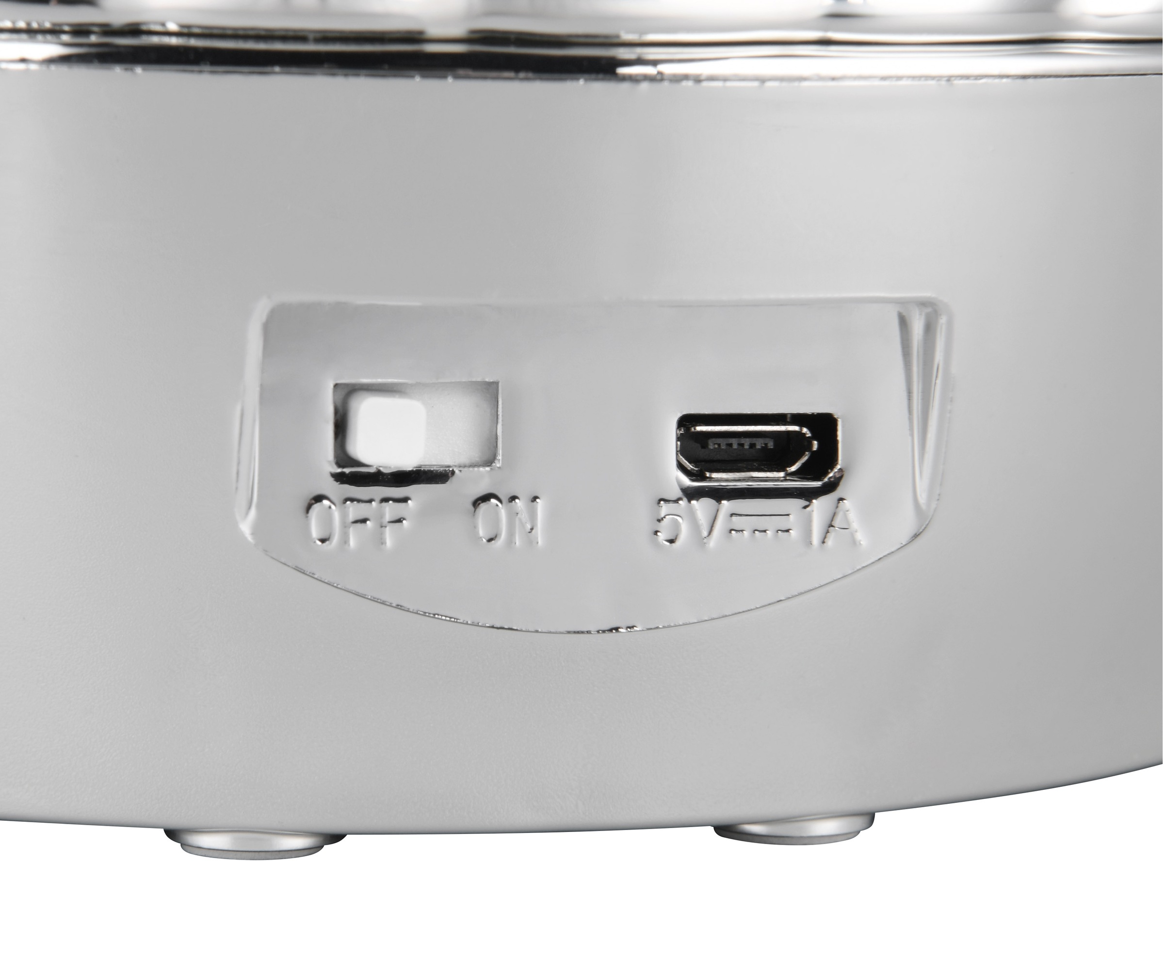 REALITY Leuchten LED Tischleuchte »SHELLY, Deko Tischlampe in Muschelform mit RGB Farbwechsel, 0,8W 15Lm« LED-Board 1 Stk. RGB Muschel Tischlampe mit Glitzerkugel und Farbwechsel inkl USB-Ladekabel