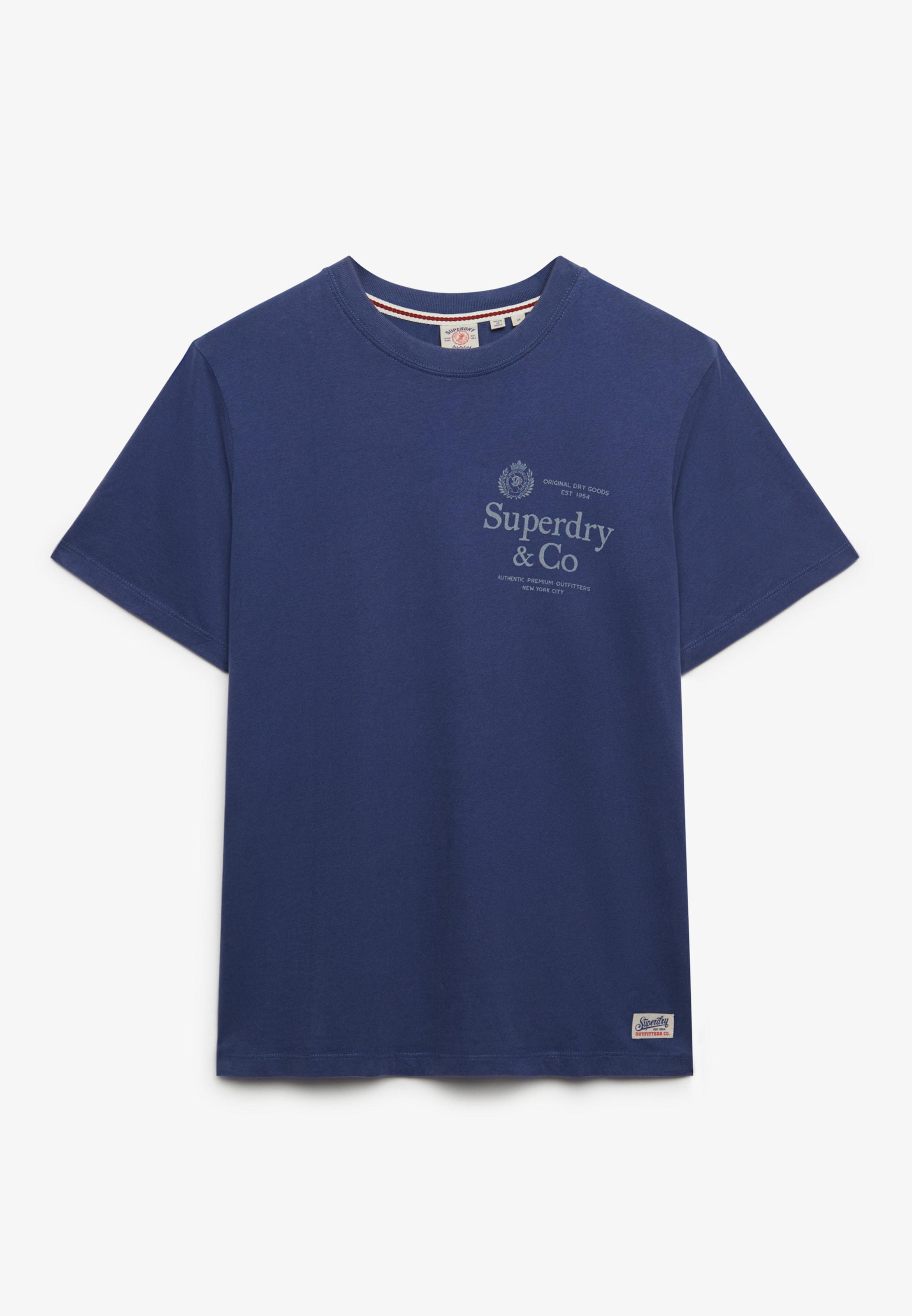 Superdry Rundhalsshirt »1954 Company Relaxed Tee« Baumwolle, relaxed fit