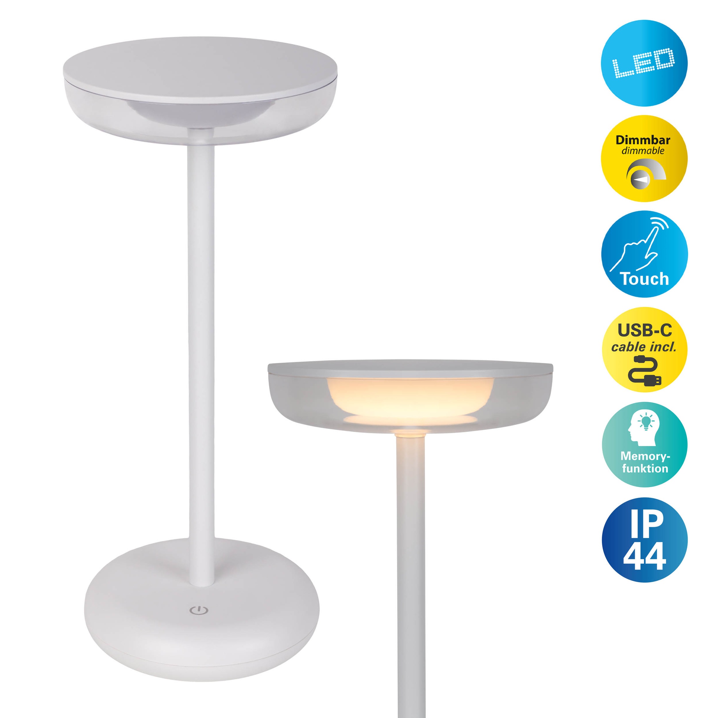 näve LED Tischleuchte »Pasi«, 1 flammig, Leuchtmittel LED-Modul   LED wechs günstig online kaufen