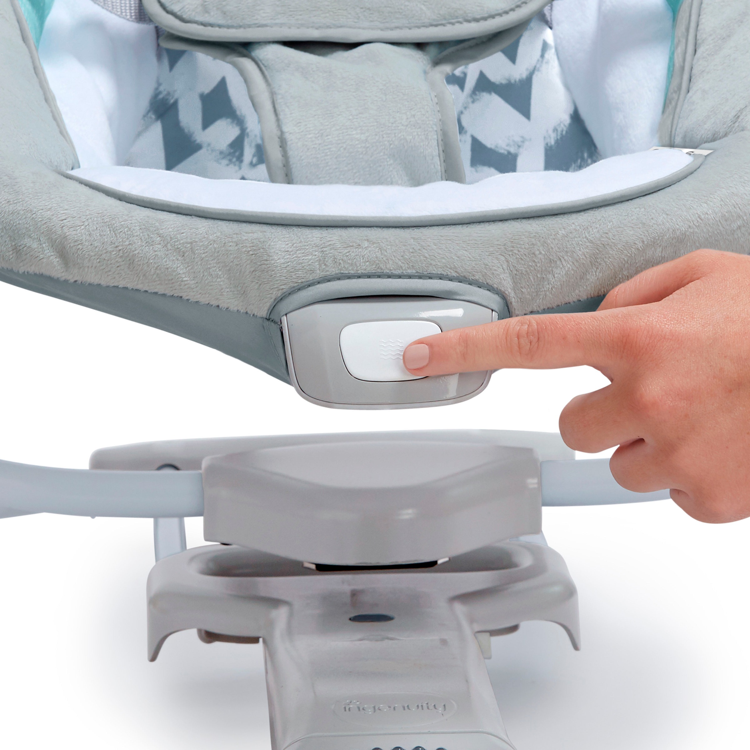 ingenuity Babyschaukel »ConvertMe Swing-2-Seat Portable Swing - Raylan«, mit automatischer Schaukelfunktion und Sound-Effekt