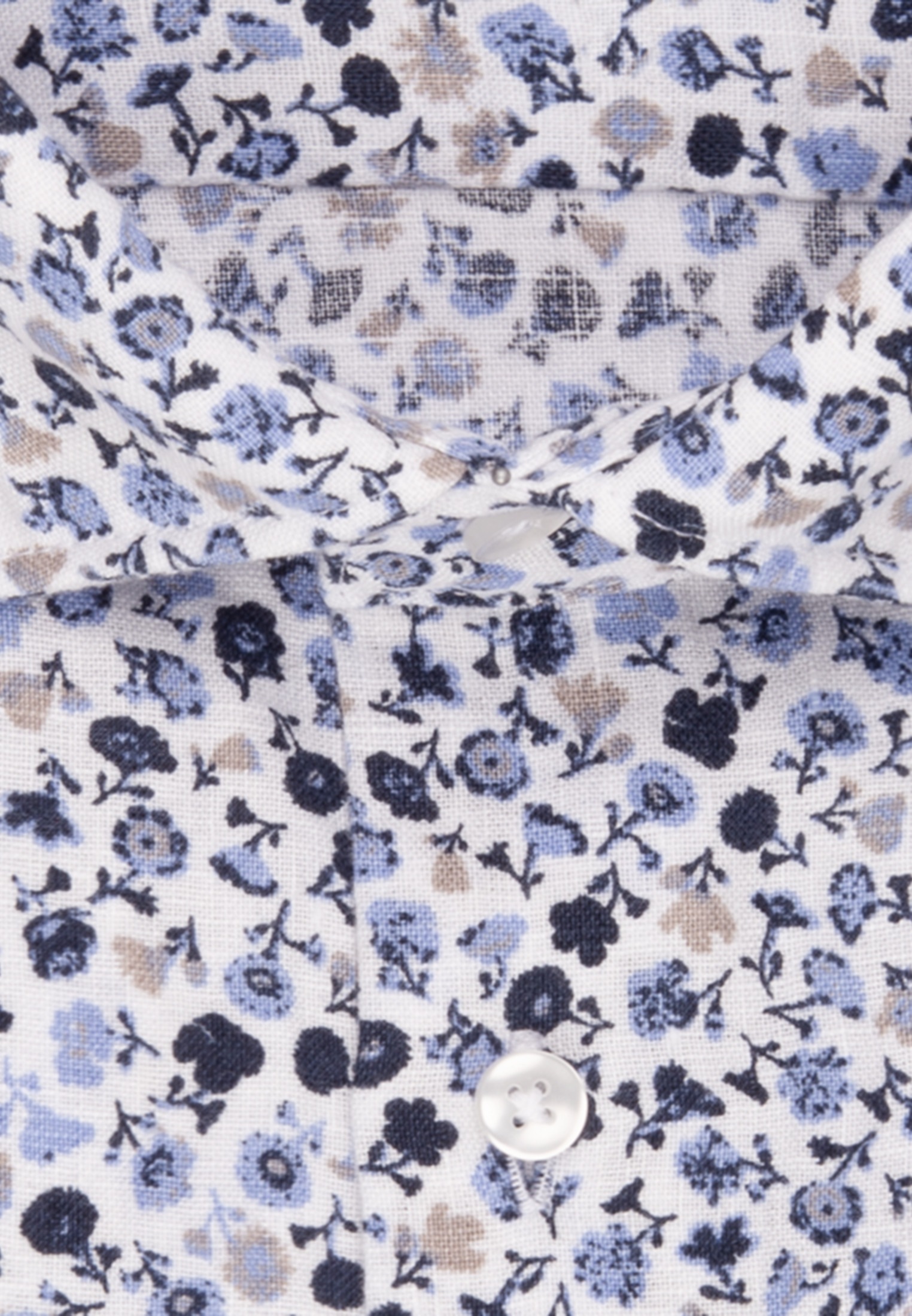 seidensticker Businesshemd »Slim«, Slim Langarm Kentkragen Floral
