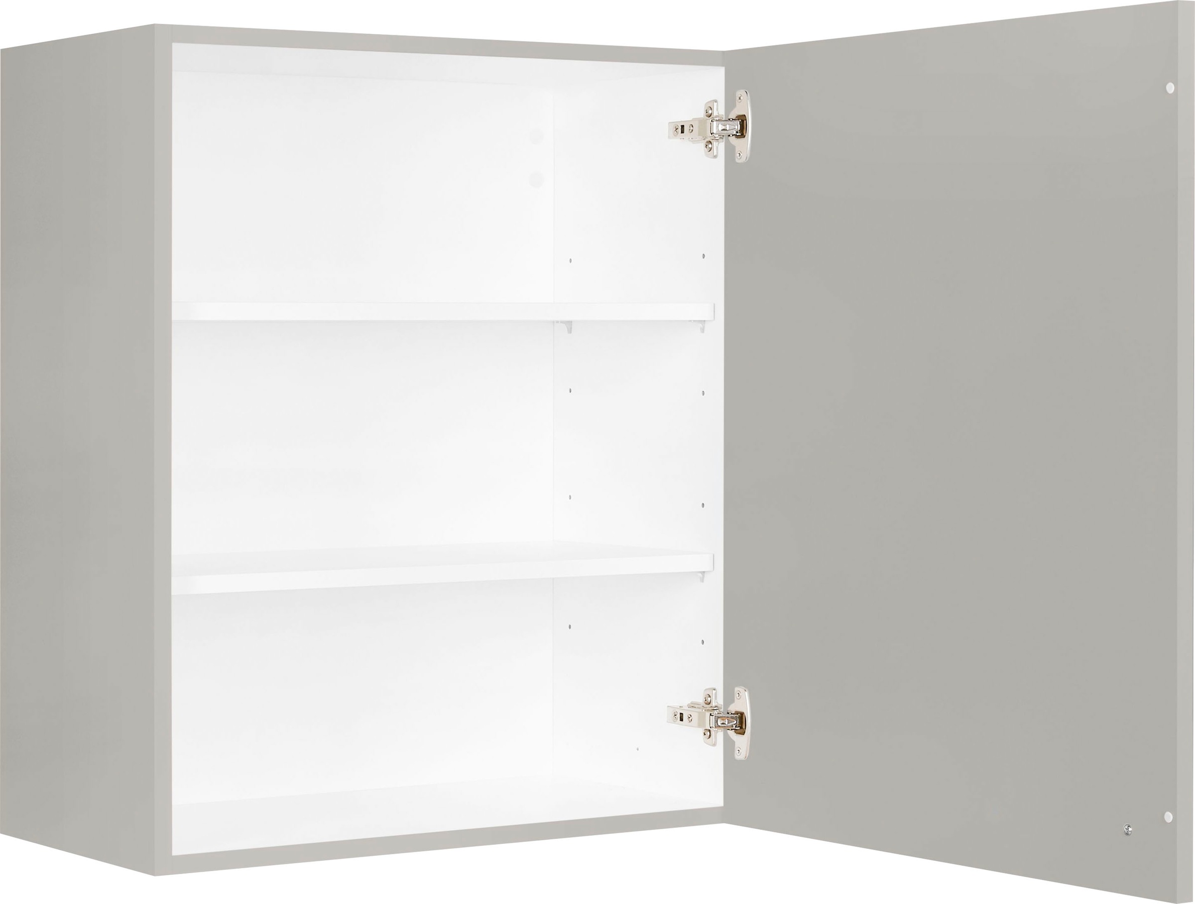 nobilia® Hängeschrank »"Cascada", Ausrichtung wählbar, vormontiert,«, in drei Breiten: 30, 40 und 60 cm, mit Soft-Close-Funktion