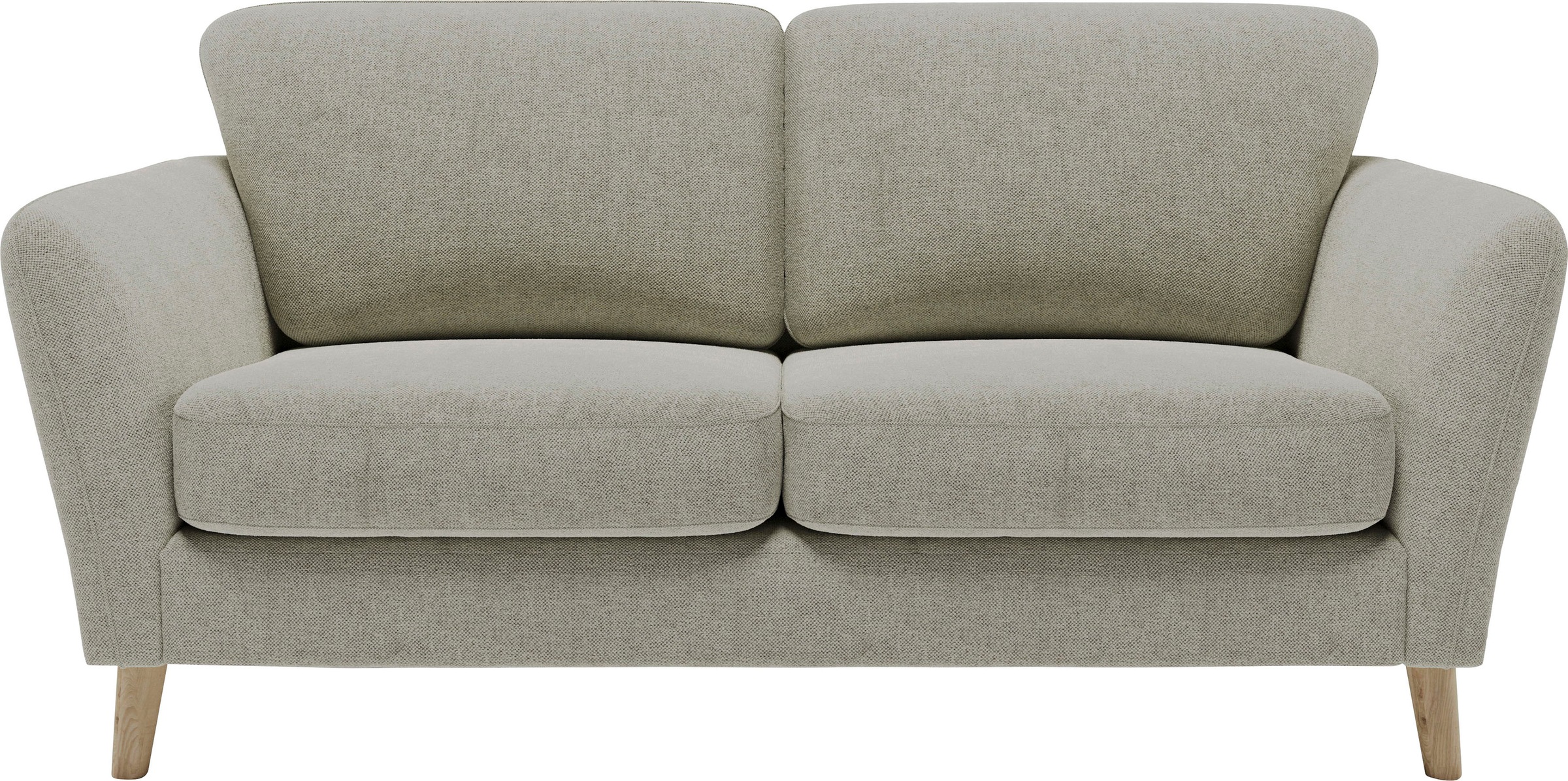Home affaire 2-Sitzer »MARSEILLE Sofa 170 cm«, mit Massivholzbeinen aus Eiche, verschiedene Bezüge und Farbvarianten