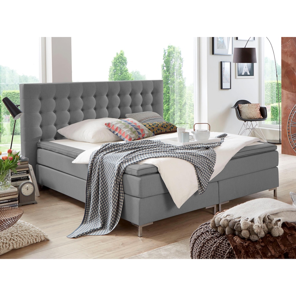 ATLANTIC home collection Boxspringbett »Anni«