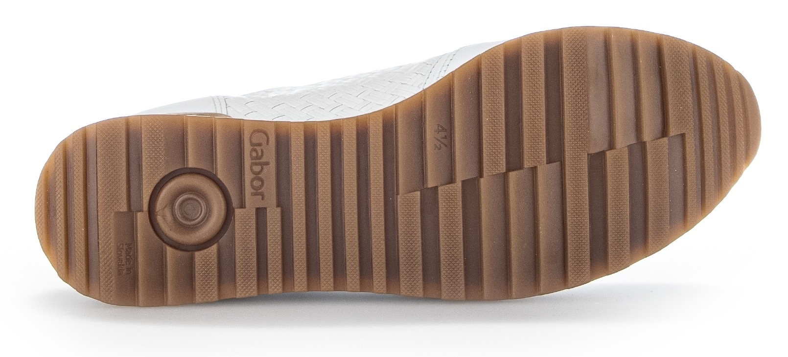 Gabor Keilsneaker »TURIN«  , Freizeitschuh, Halbschuh, Schnürschuh mit schönen Metallic-Details