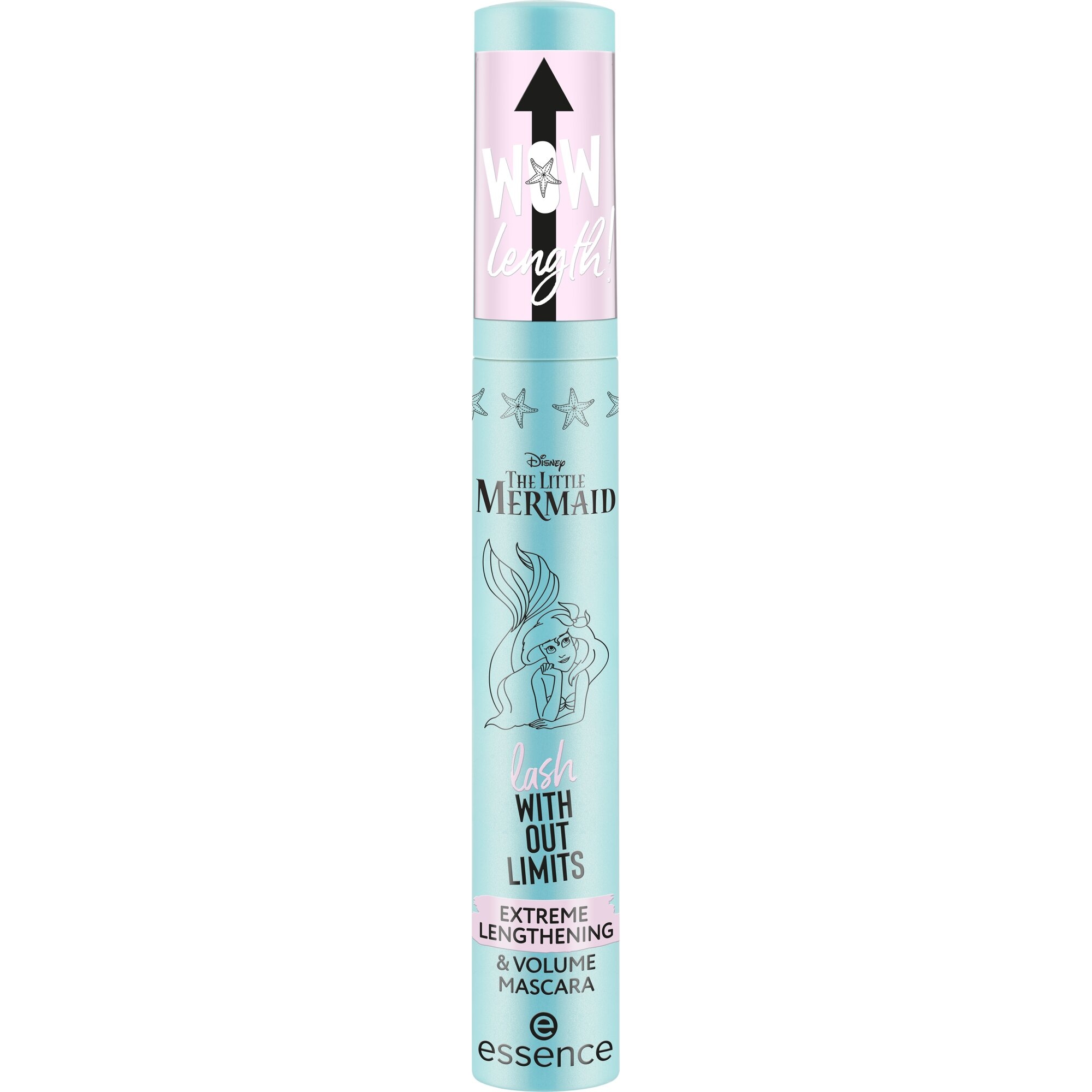 Essence Mascara »Disney THE LITTLE MERMAID lash« WITHOUT LIMITS EXTREME LENGTHENING & VOLUME MASCARA