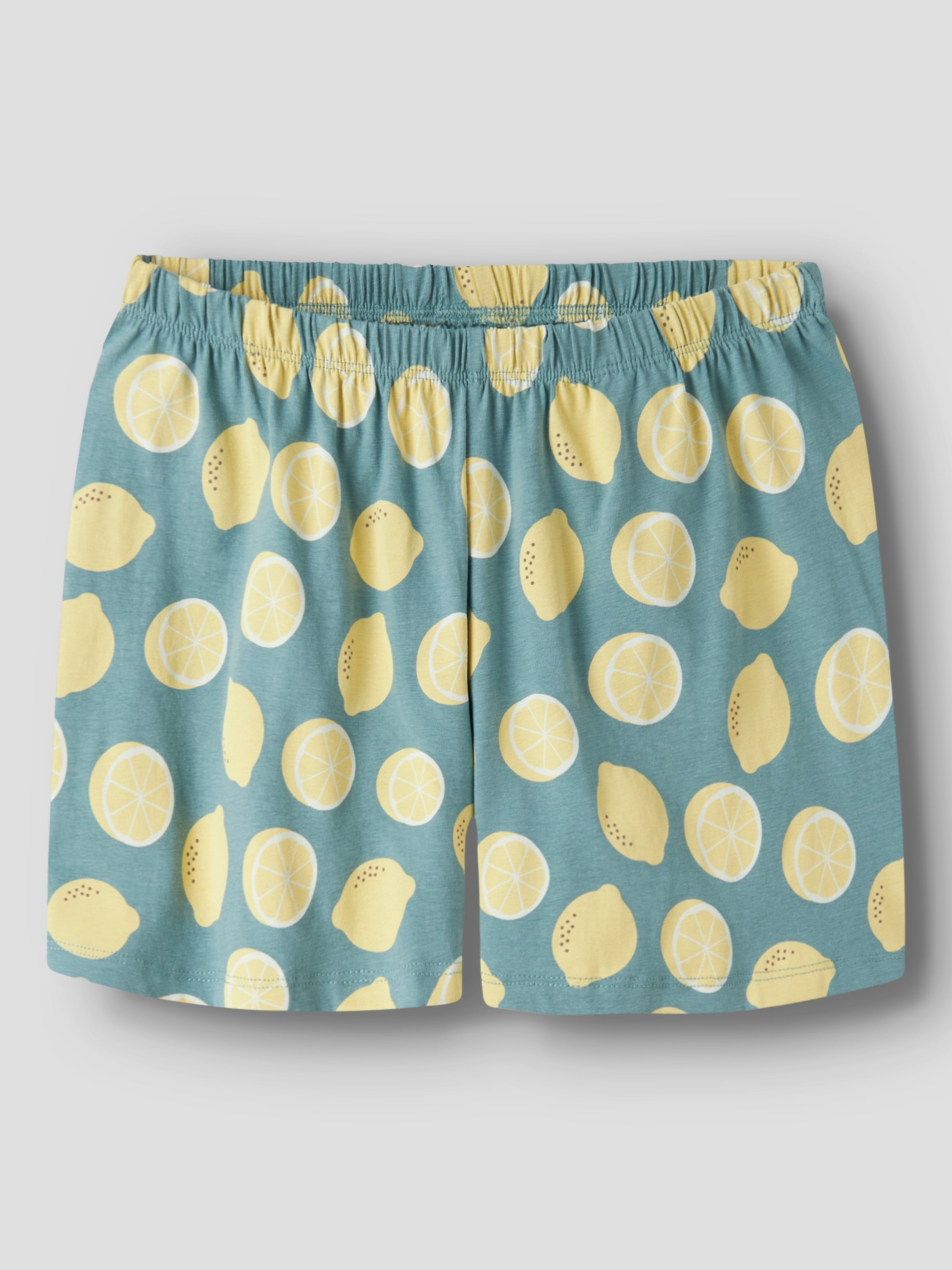 Name It Schlafanzug »NKFNIGHTSET BOXY LEMON NOOS« Set,  Baumwollmischung, mit Zitronen Druck