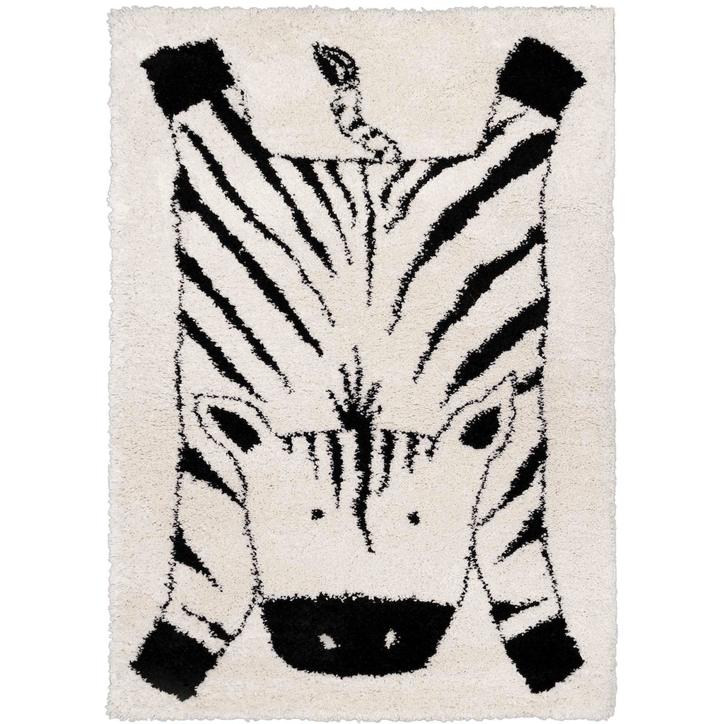 Primaflor-Ideen in Textil Kinderteppich »NOMAD - Zebra«, rechteckig