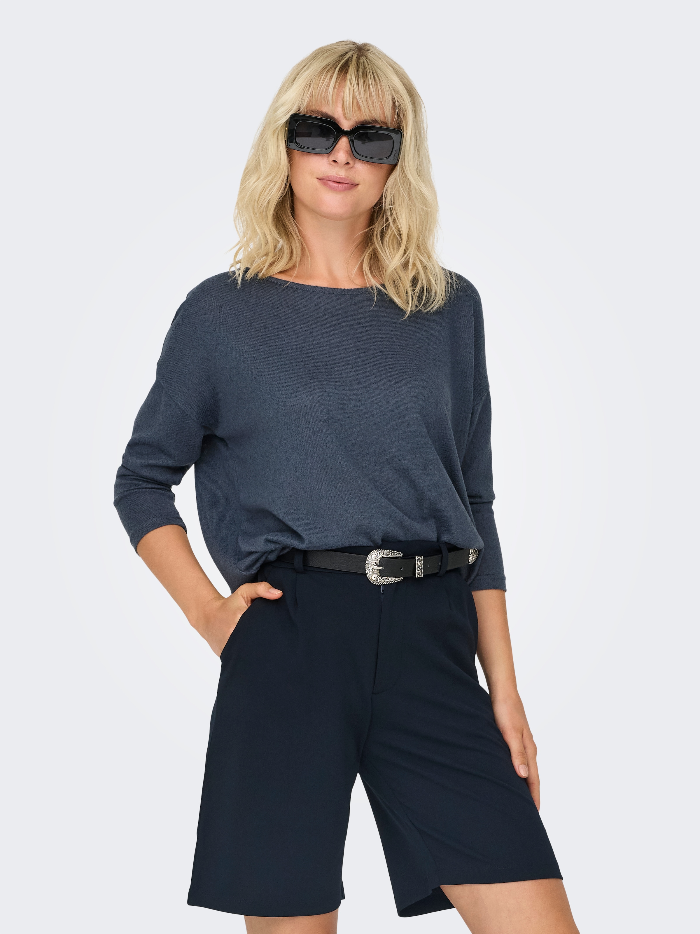 ONLY 3/4-Arm-Shirt »ONLELCOS 4/5 SOLID TOP«