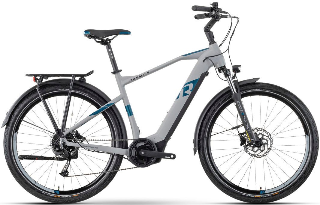 Bild von R Raymon E-Bike »TourRay E 5.0 Herren«, 9 Gang, Tektro, RD-M350, Mittelmotor 250 W