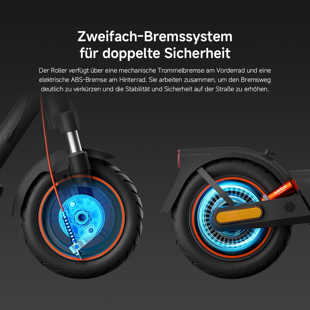Xiaomi E-Scooter »Electric Scooter 5 Max«, Electric Scooter, mit Straßenzulassung, bis zu 60 km Reichweite