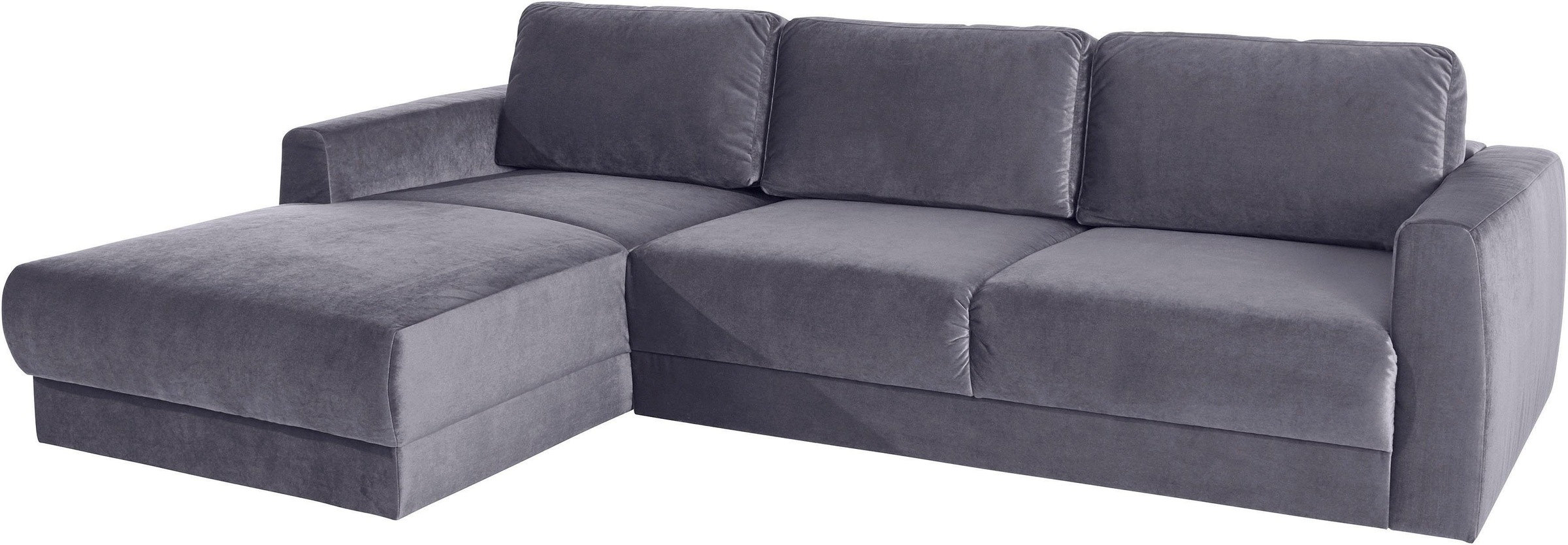 andas Ecksofa »Hobro L-Form«, in 3 Bezugsqualitäten in vielen Farben, Desig günstig online kaufen