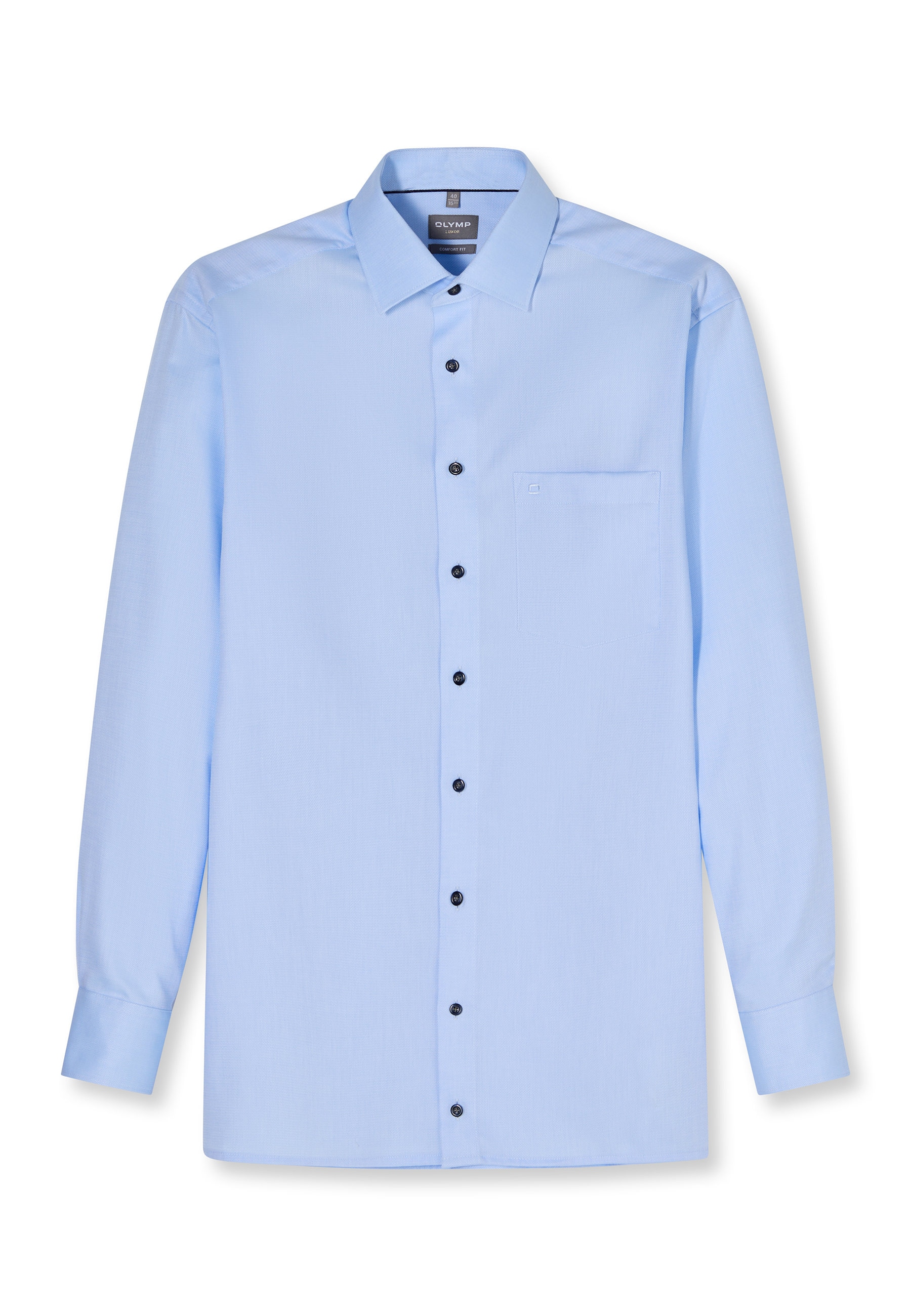 OLYMP Businesshemd »OLYMP Luxor, comfort fit, New Kent mit extra langem Arm«
