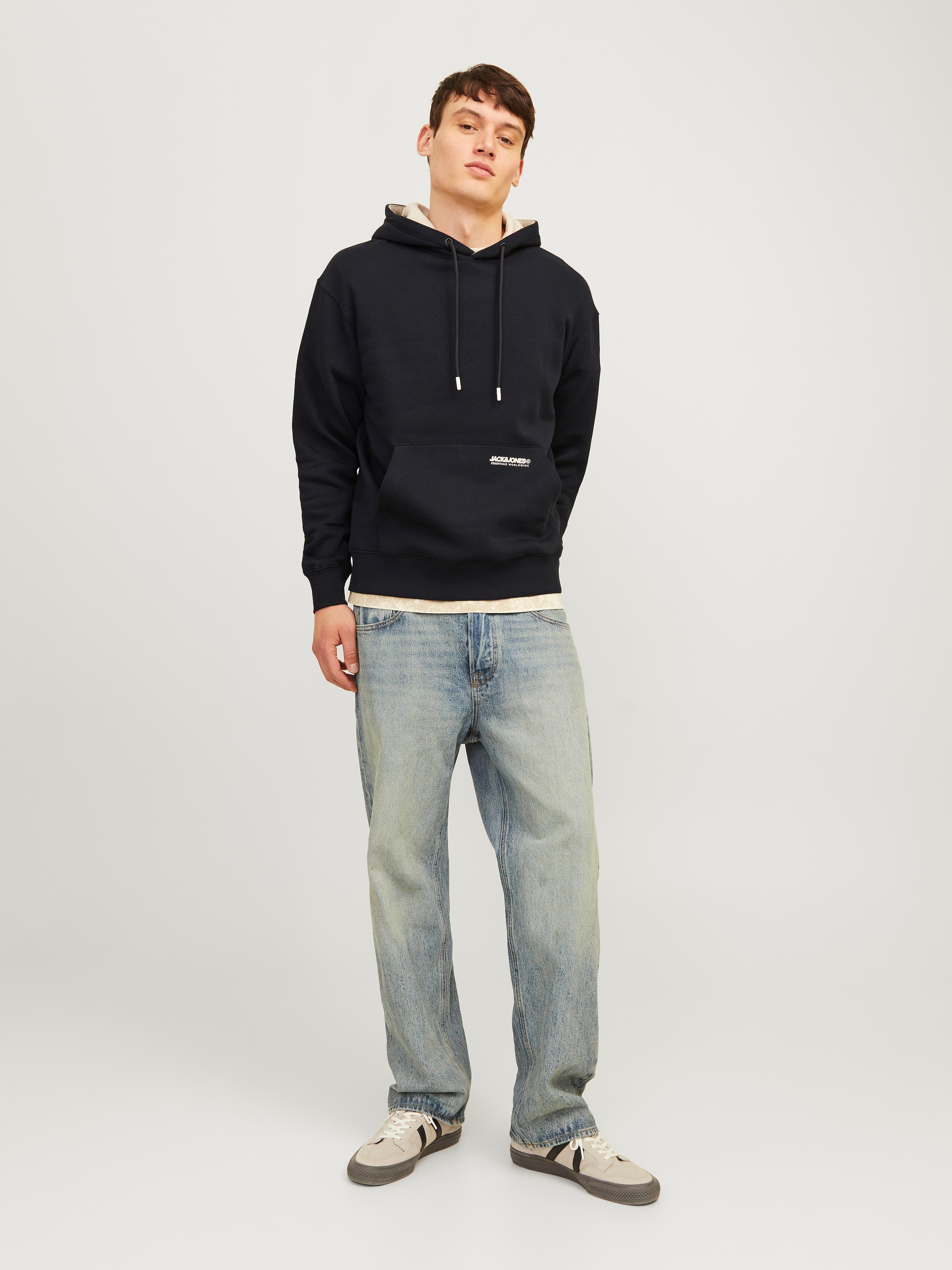Jack & Jones Kapuzensweatshirt »JJELEGACY SWEAT HOOD NOOS«

