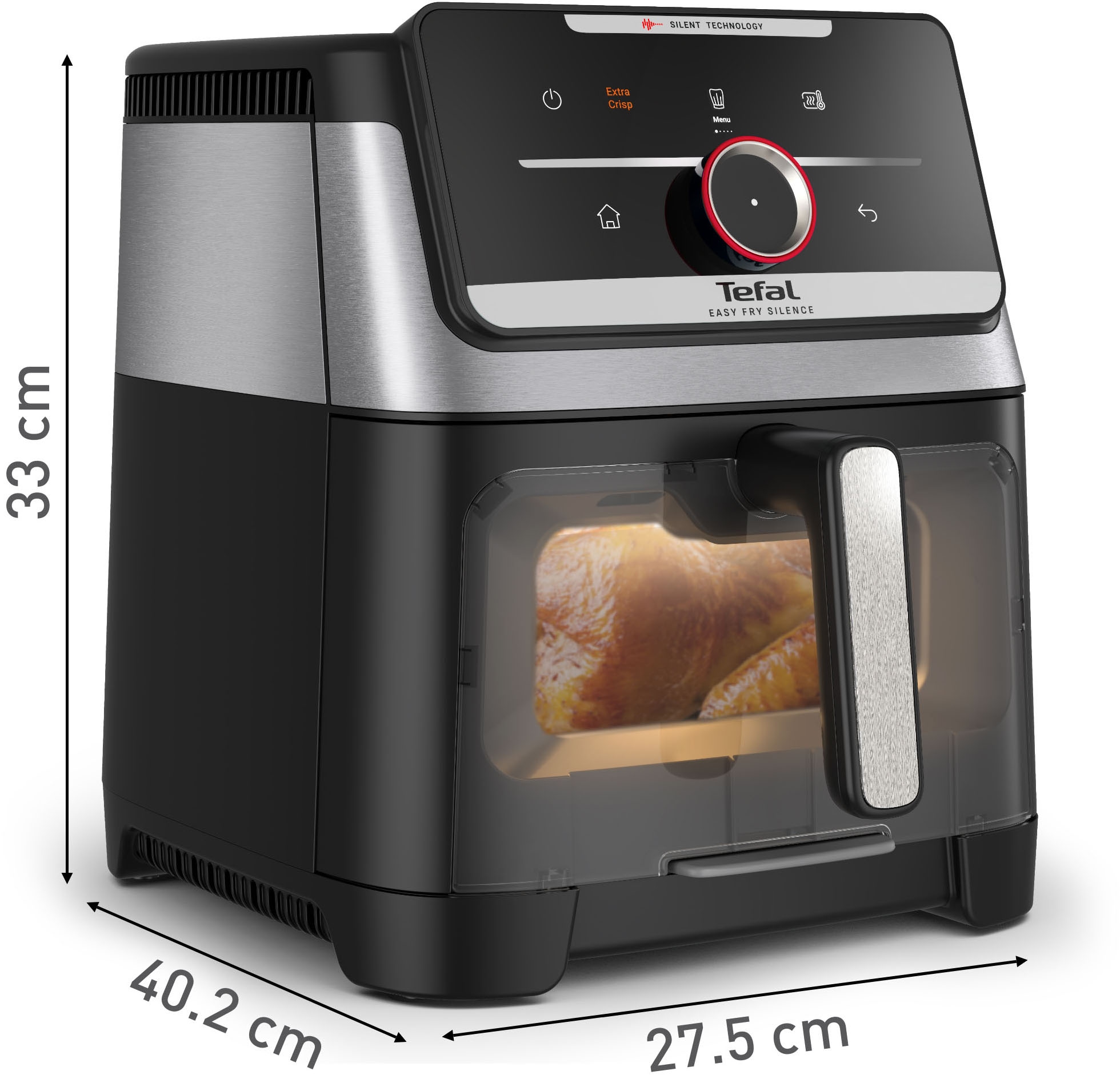 Tefal Heißluftfritteuse »Easy Fry Smart & Silence XXL« 1800 W