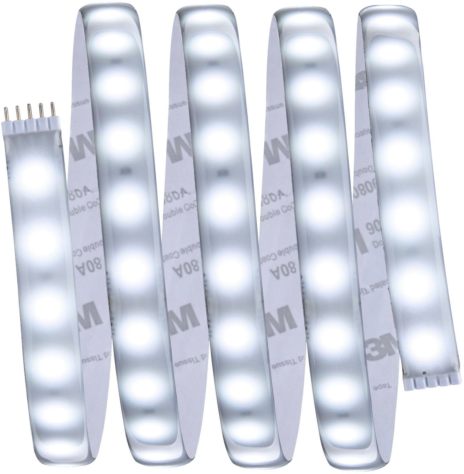 Paulmann LED-Streifen »MaxLED 500 Basisset 1,5m Tageslichtweiß IP44 8,5W 825lm beschichtet«, 1 St.-flammig