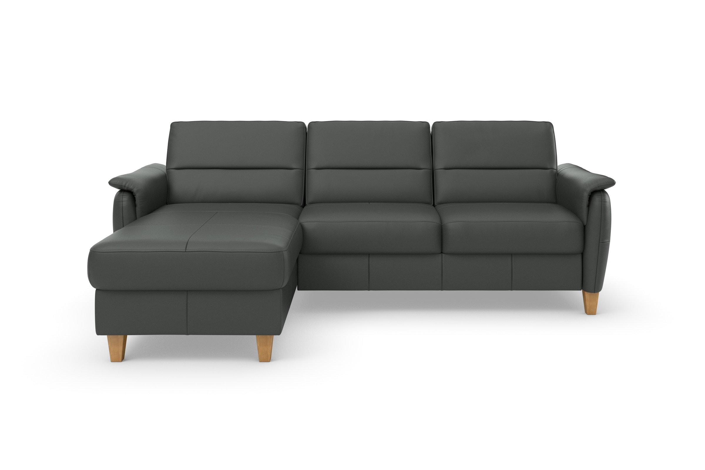 Home affaire Ecksofa »Palmera L-Form«, Federkern, wahlweise mit Bettfunktion und mit/ohne Bettkasten