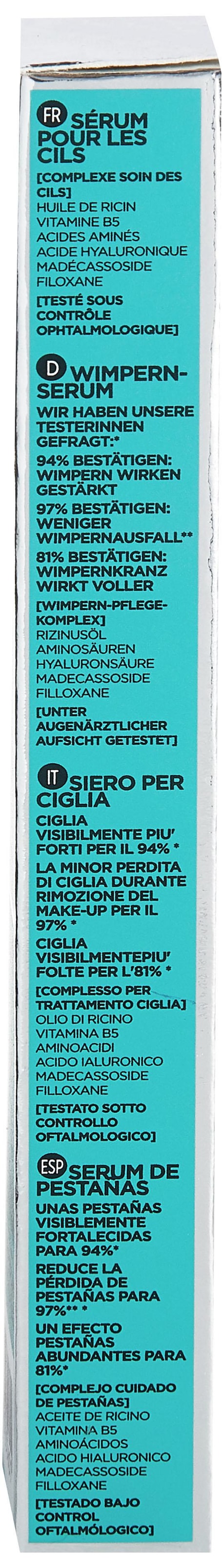 L'ORÉAL PARIS Wimpernserum »PARADISE CLINICALLY PROVEN LASH SERUM« mit Hyaloronsäure
