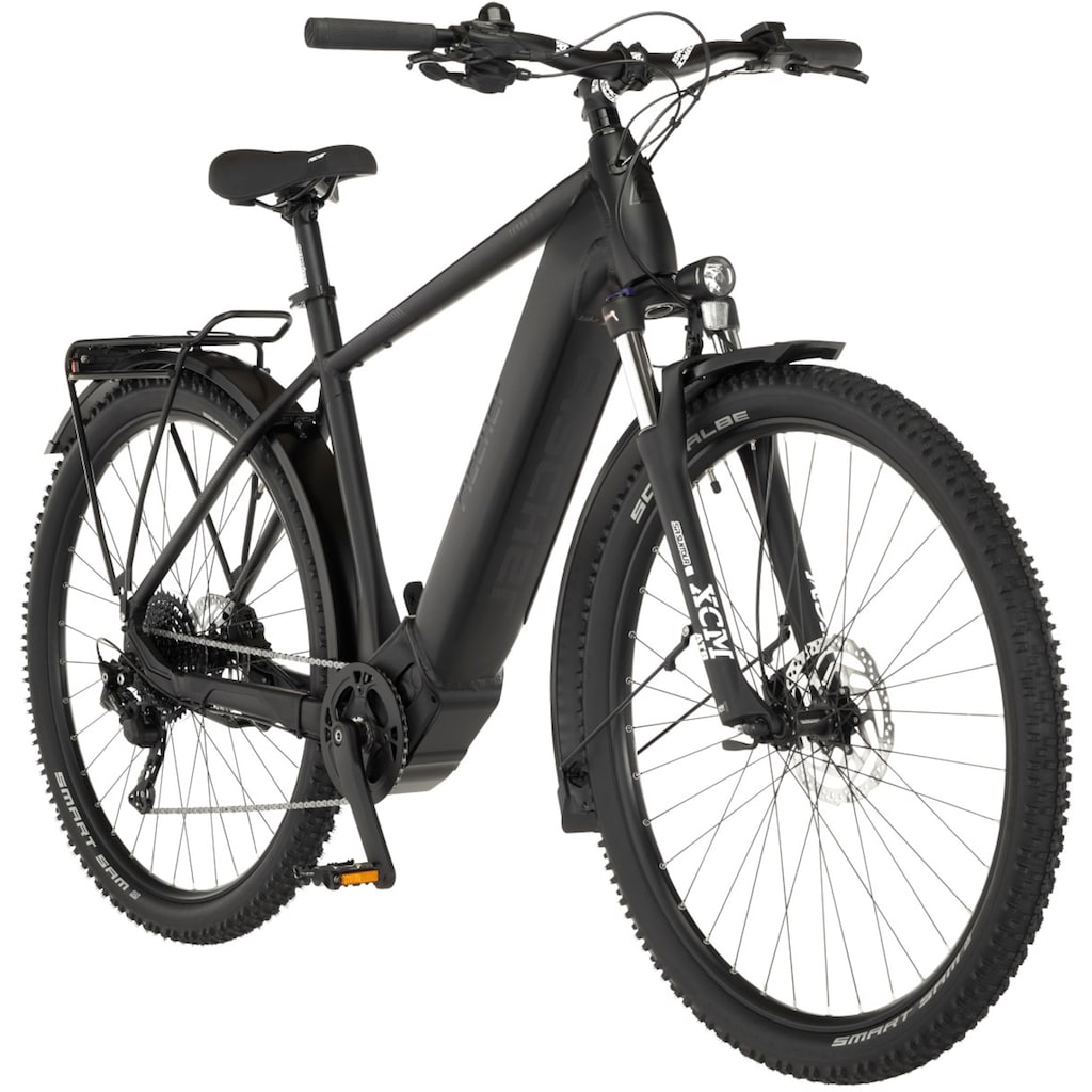 FISCHER Fahrrad E-Bike »TERRA 8.0i 55«, 10 Gang, Shimano, Deore, Mittelmotor 250 W, (mit Fahrradschloss)