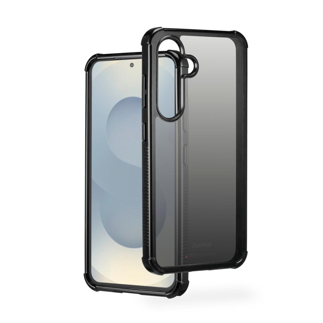Hama Smartphone-Hülle »Handyhülle "Extreme Protect" für Galaxy S25 (stoßfest, sturzsicher)«, Wireless-Charging