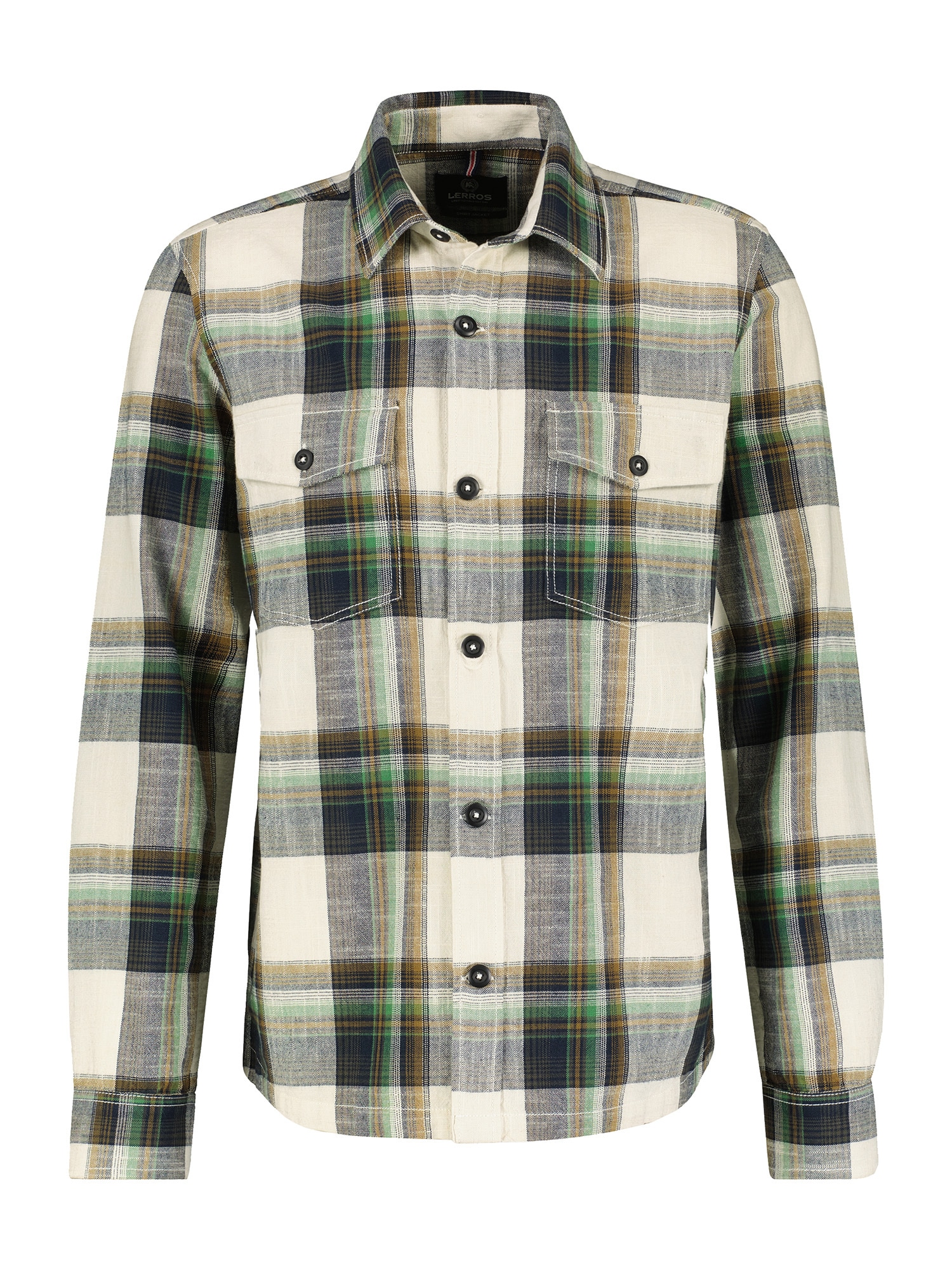 LERROS Outdoorhemd »LERROS Hemdjacke, kariert«