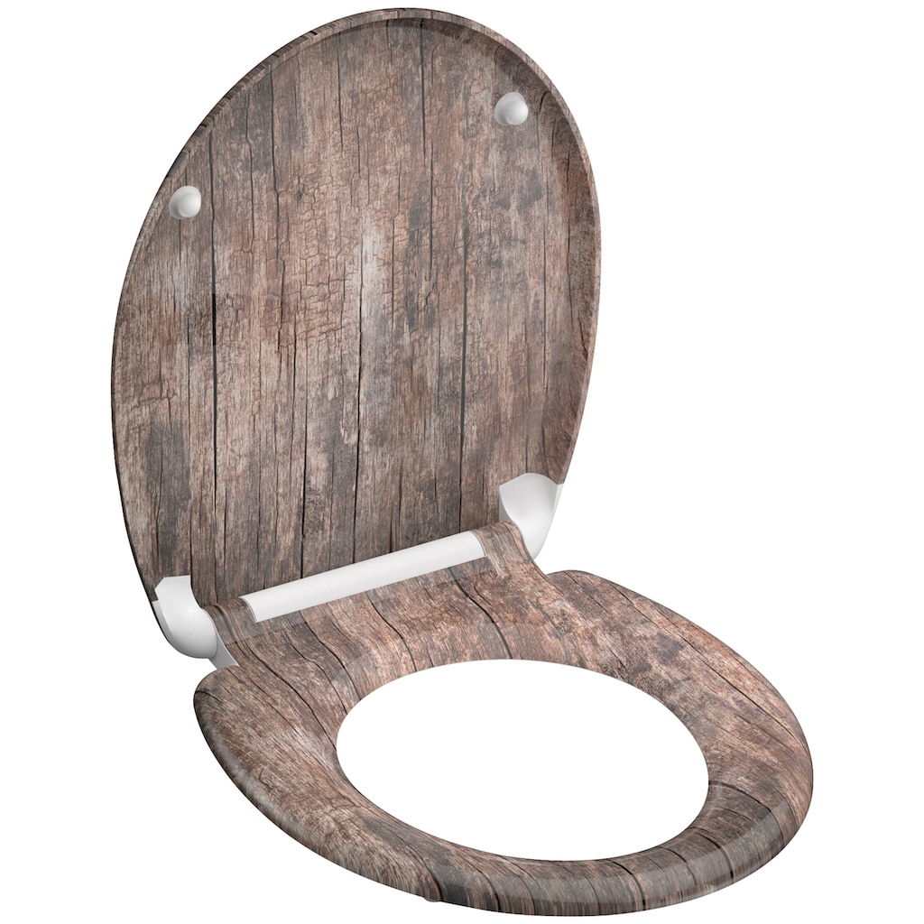 welltime WC-Sitz »Used Wood«