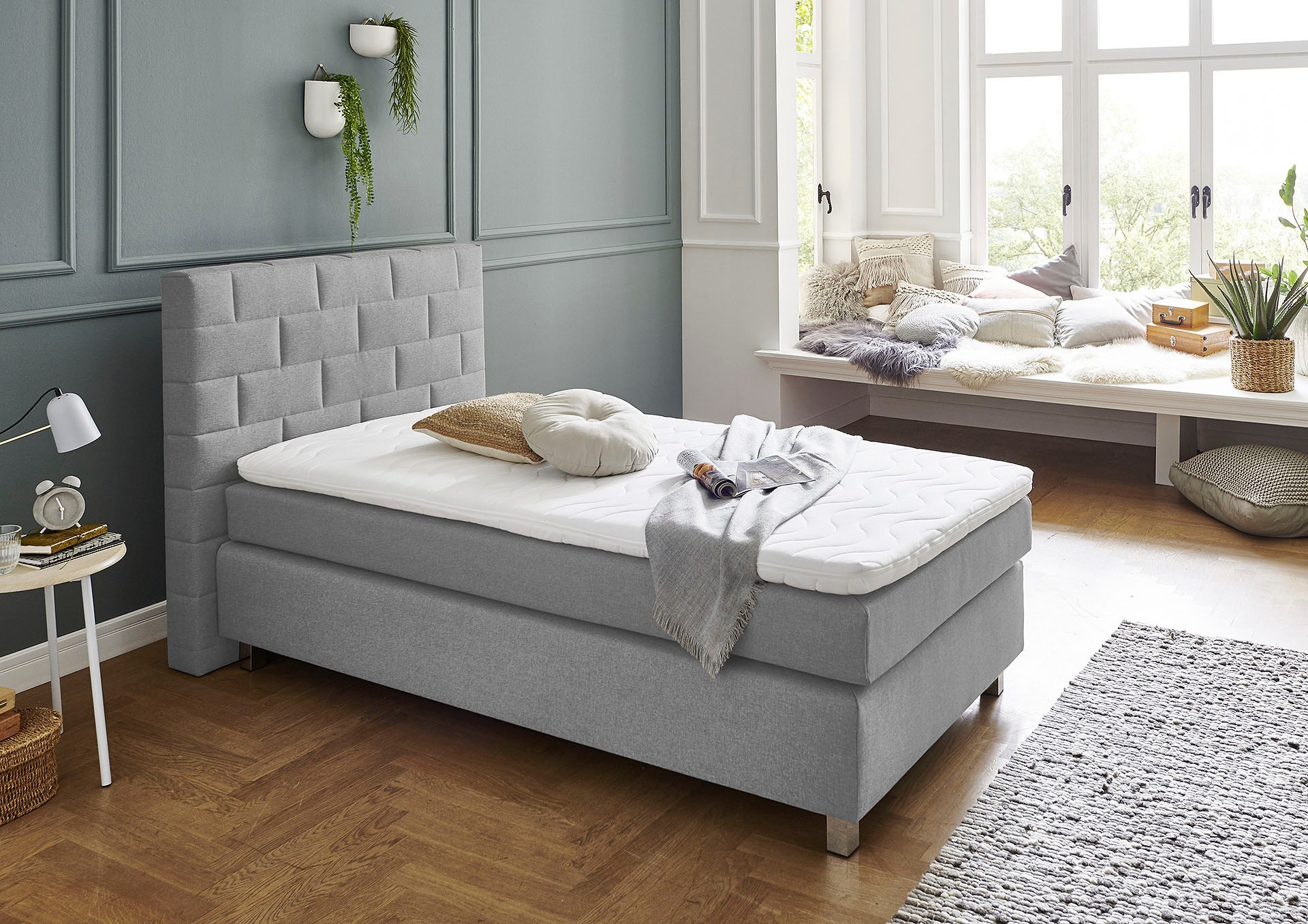 Westfalia Schlafkomfort Boxspringbett, mit Topper günstig online kaufen