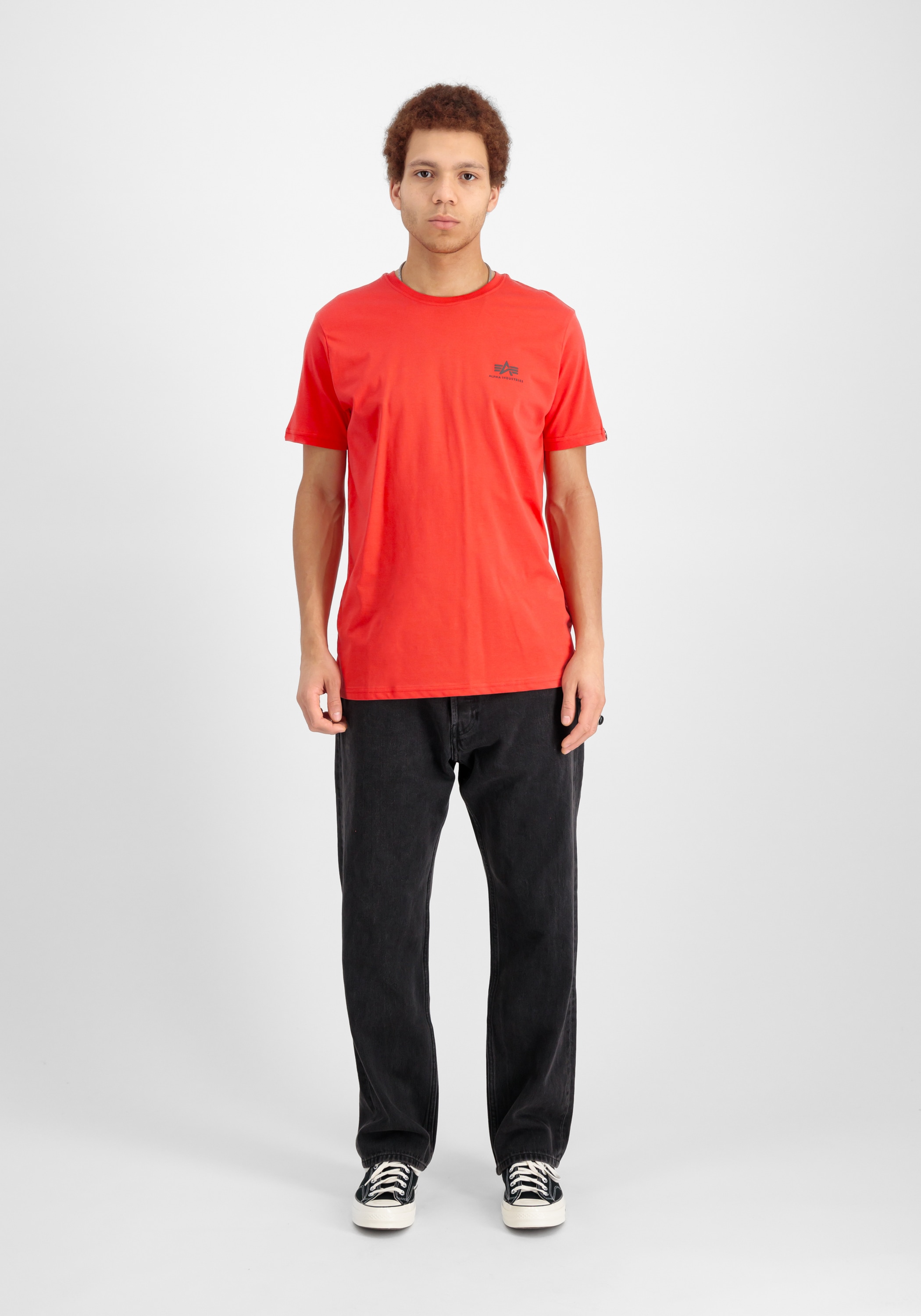 Alpha Industries T-Shirt »Alpha Industries Men - T-Shirts Basic T-Shirt SL«